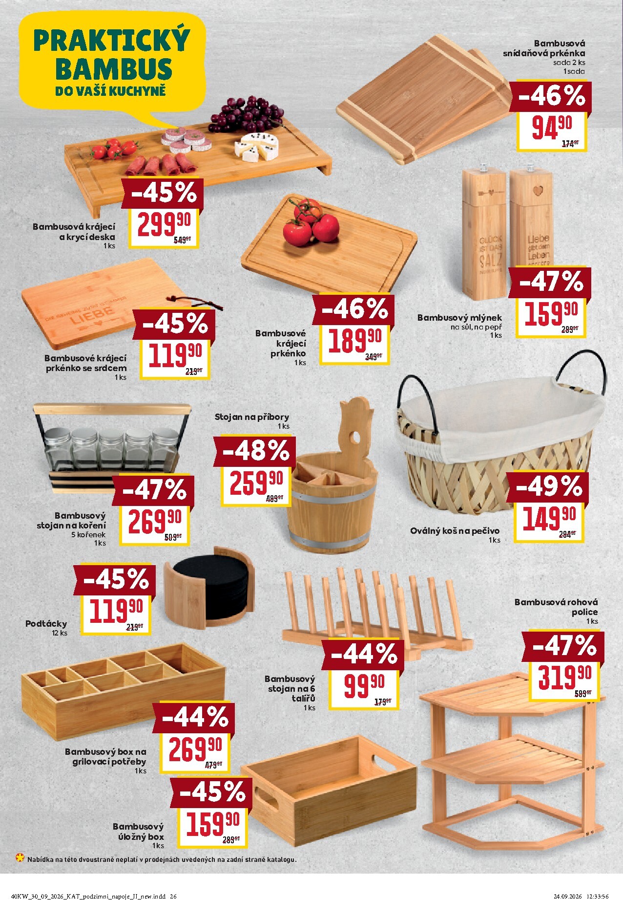 billa - Aktuální Billa - Katalog: Podzimní nápoje leták platný od středy 30.09.2026 do úterý 20.10.2026 - page: 26