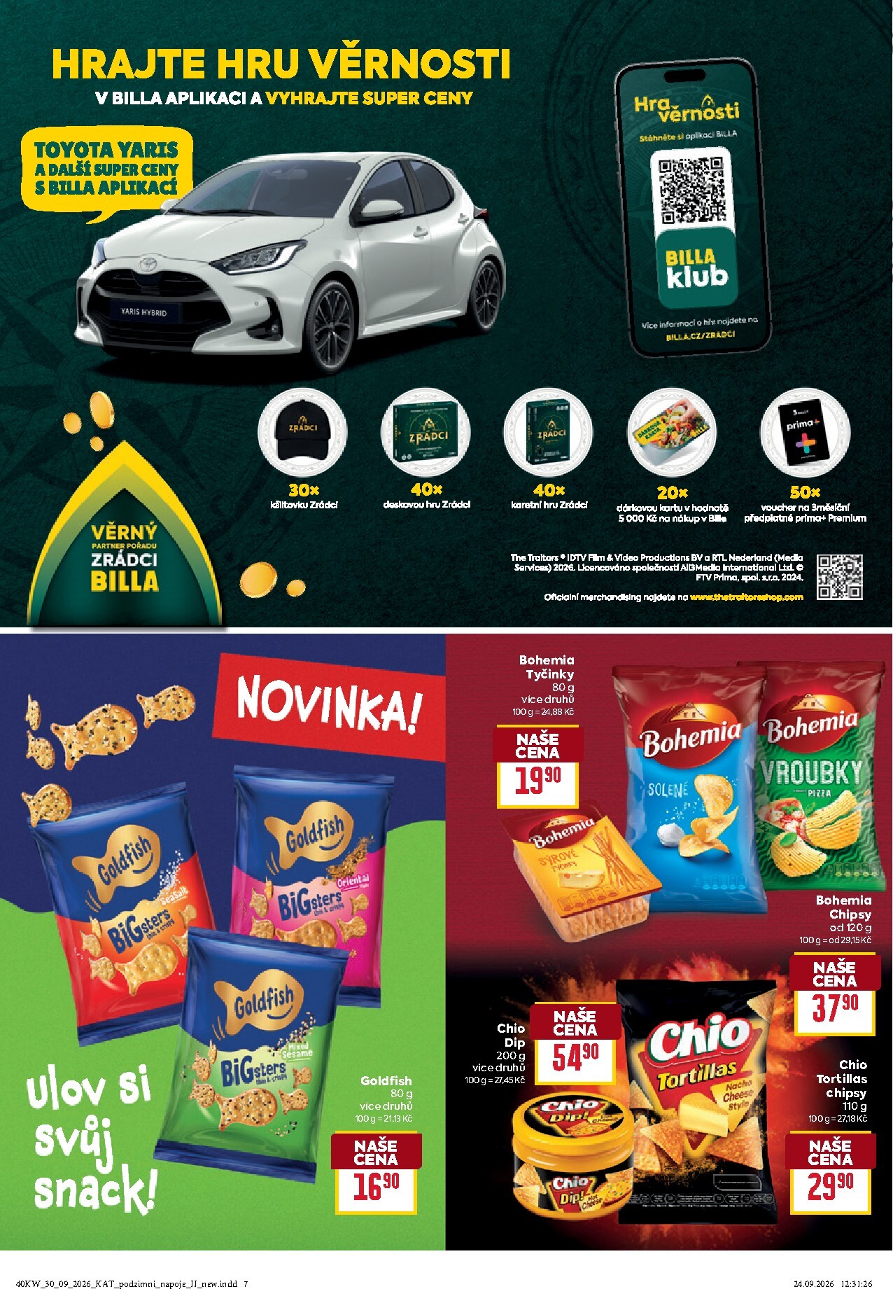 billa - Aktuální Billa - Katalog: Podzimní nápoje leták platný od středy 30.09.2026 do úterý 20.10.2026 - page: 7