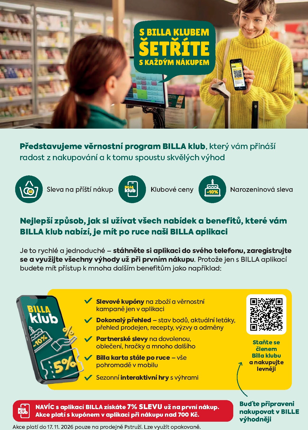 billa - Budoucí Billa - Pstruží leták platný od středy 07.10.2026 do úterý 13.10.2026 - page: 3