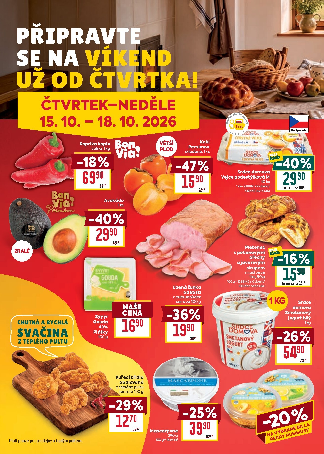 billa - Budoucí Billa leták platný od středy 14.10.2026 do úterý 20.10.2026 - page: 32