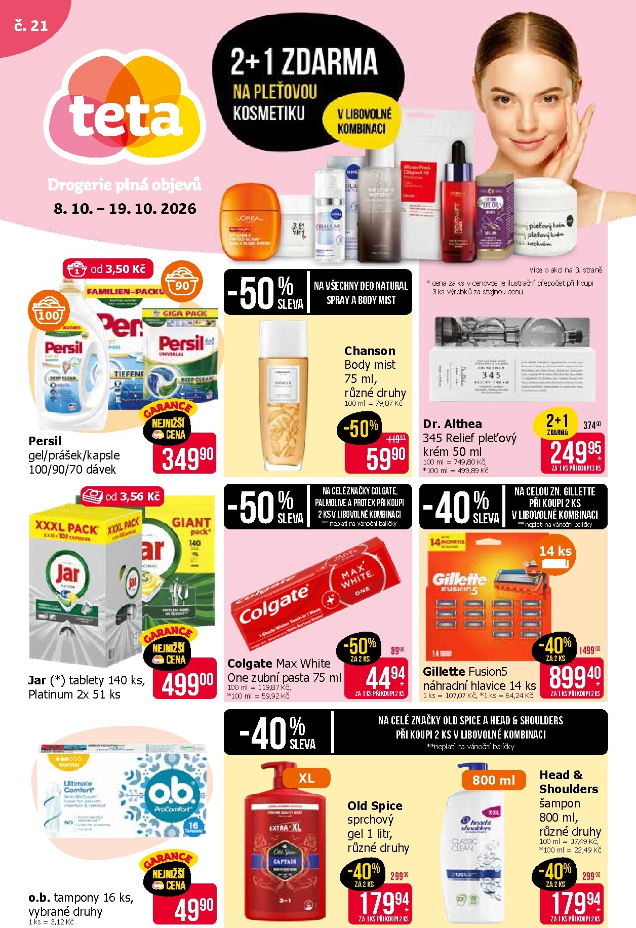 teta-drogerie - Budoucí Teta drogerie leták platný od čtvrtka 08.10.2026 do pondělí 19.10.2026