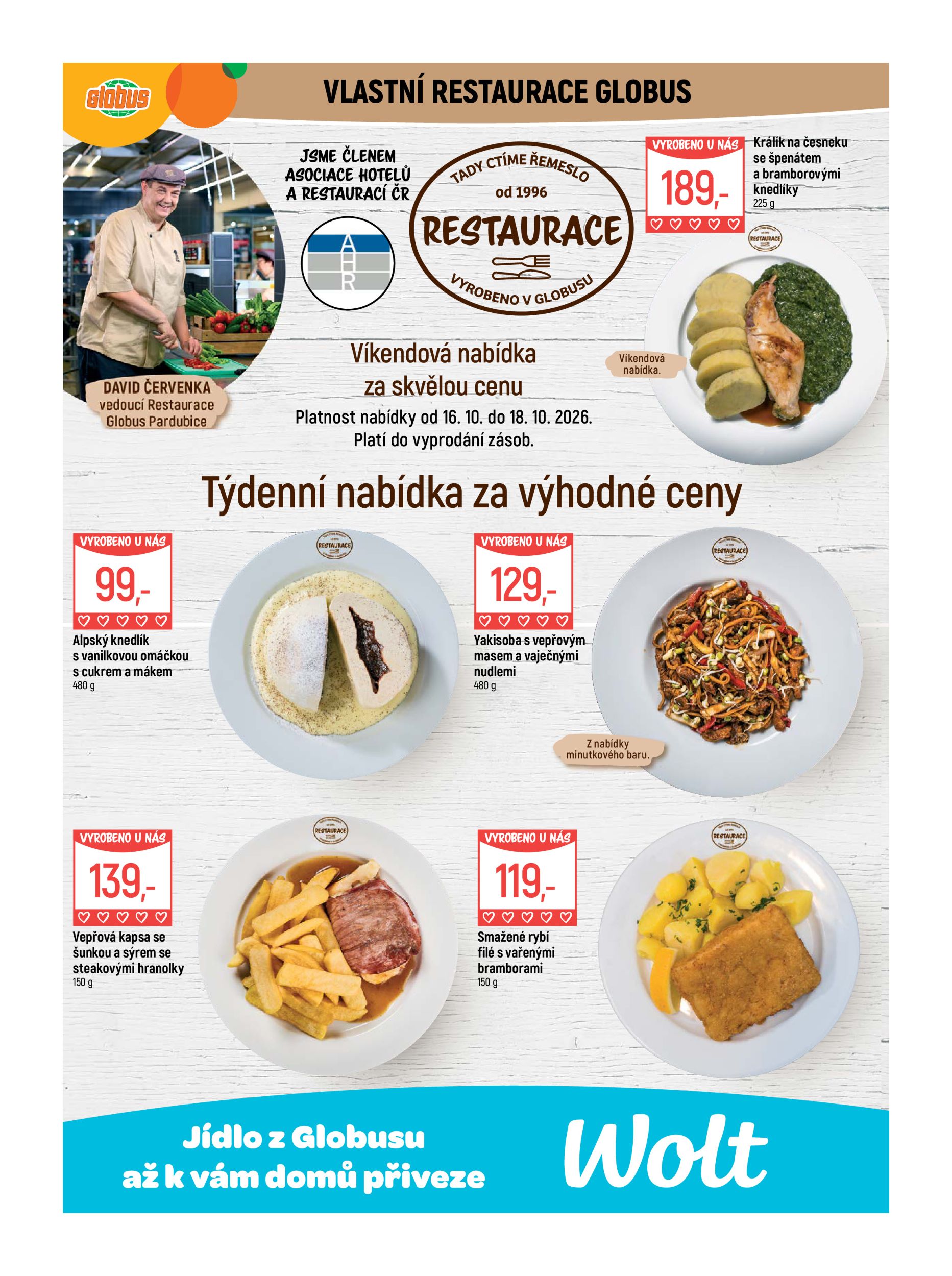 globus - Globus Pardubice leták na příští týden od středy 14.10.2026 do úterý 20.10.2026 - page: 9