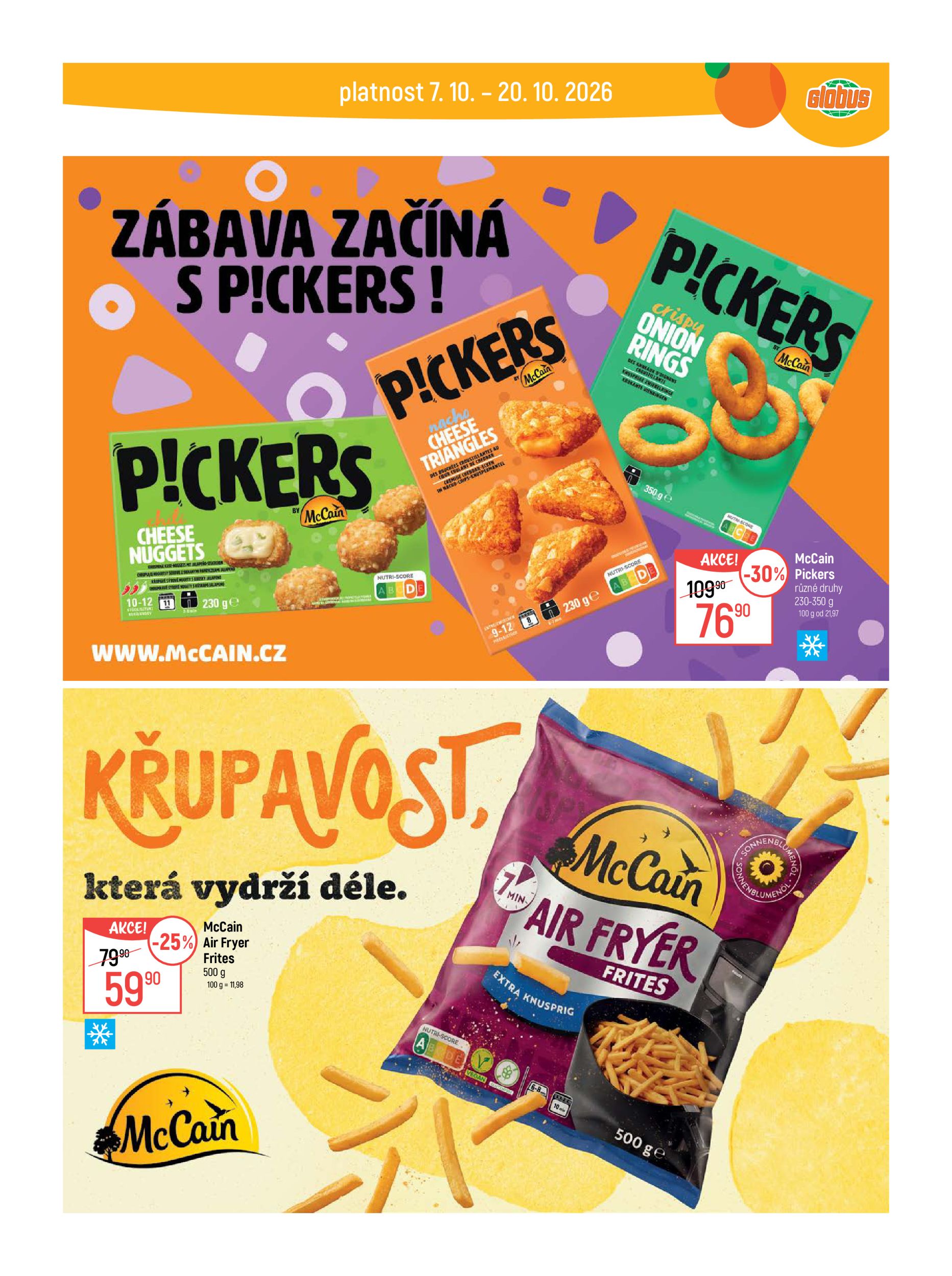 globus - Globus Pardubice leták na příští týden od středy 14.10.2026 do úterý 20.10.2026 - page: 26
