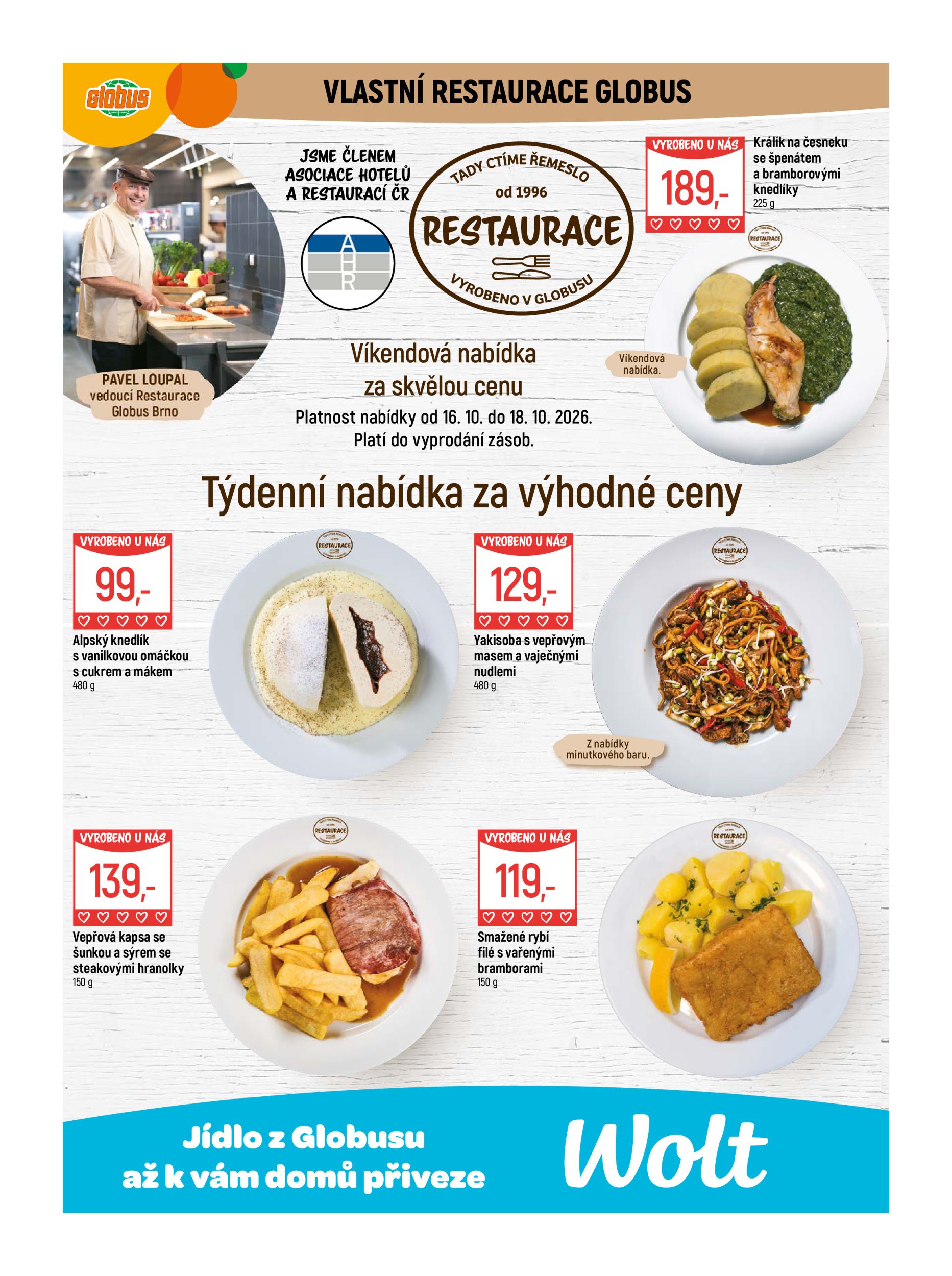 globus - Globus Brno leták na příští týden od středy 14.10.2026 do úterý 20.10.2026 - page: 9