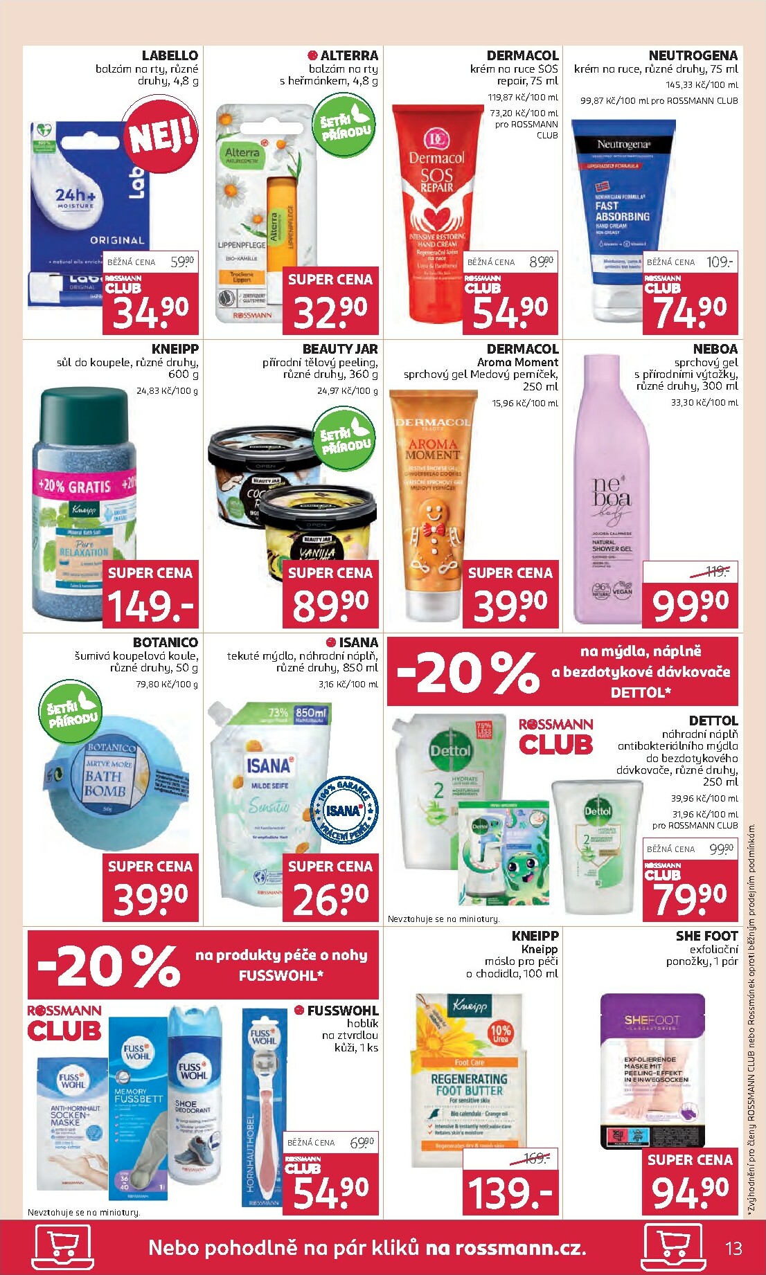 rossmann - Aktuální leták ROSSMANN od 03.12. do 16.12. - page: 13