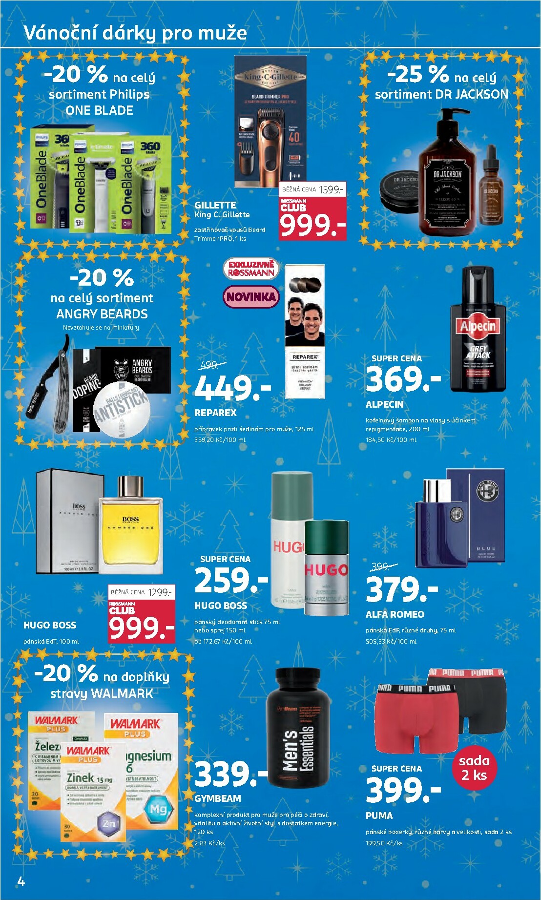 rossmann - Aktuální leták ROSSMANN od 03.12. do 16.12. - page: 4
