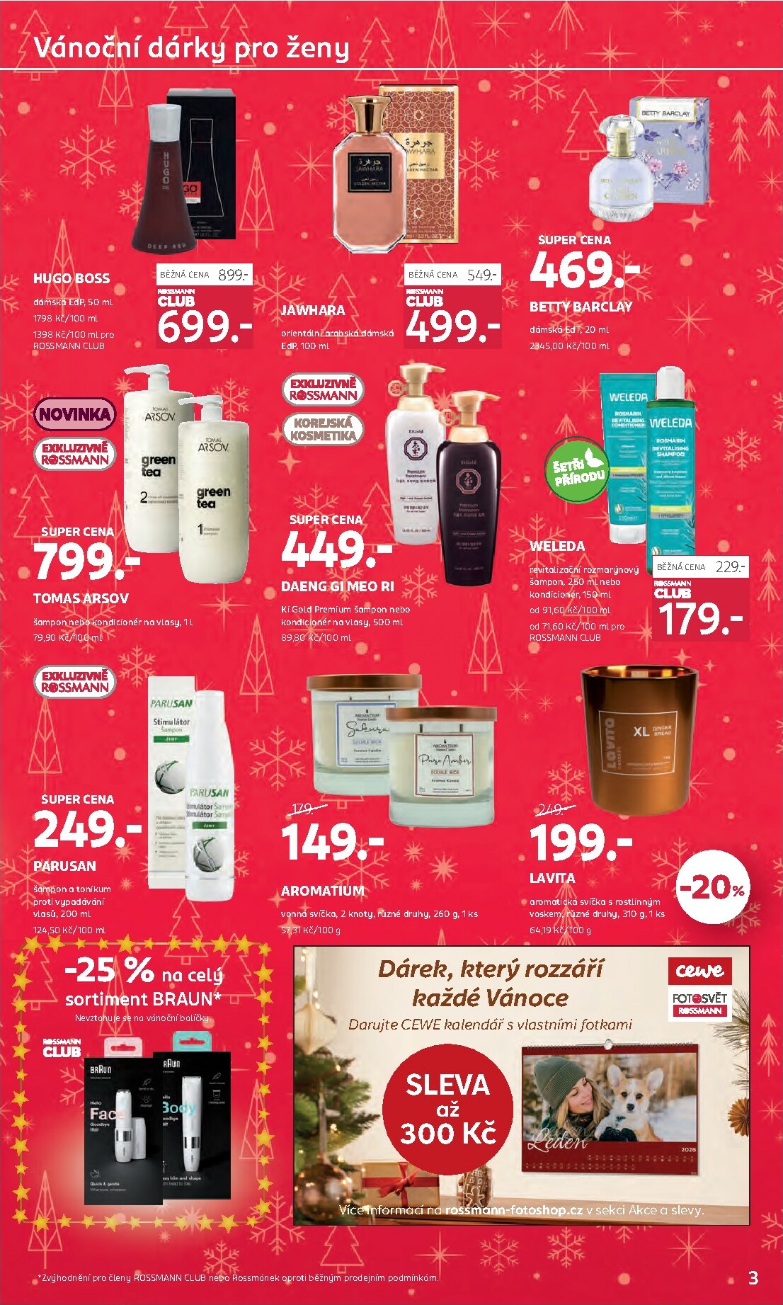 rossmann - Aktuální leták ROSSMANN od 03.12. do 16.12. - page: 3