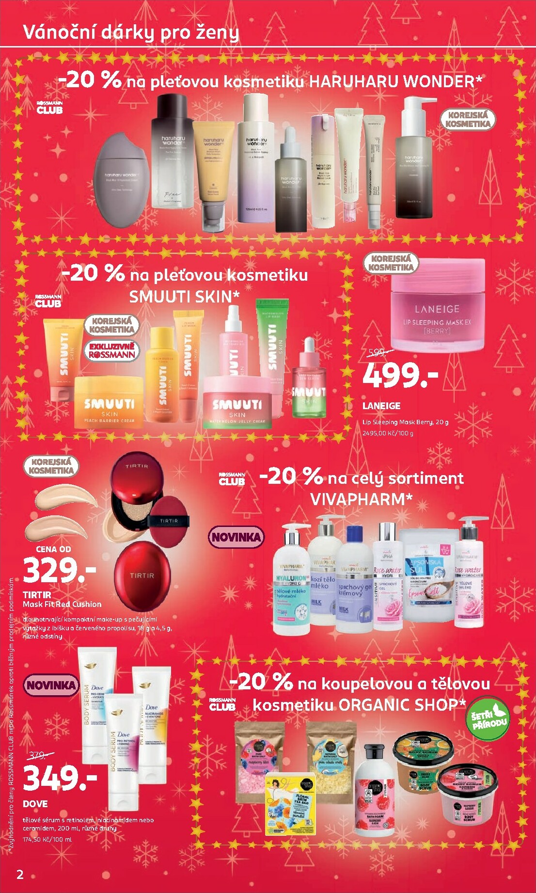 rossmann - Aktuální leták ROSSMANN od 17.12. do 30.12. - page: 2