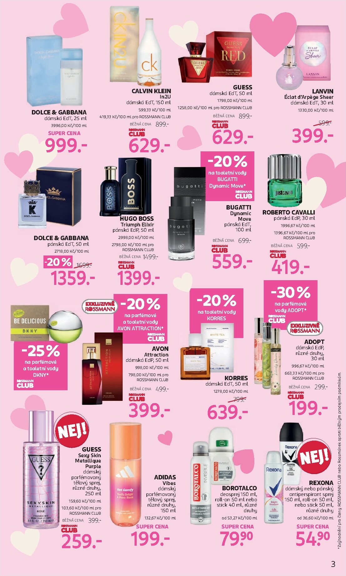 rossmann - ROSSMANN leták platný od středy 11.02.2026 do úterý 24.02.2026 - page: 3