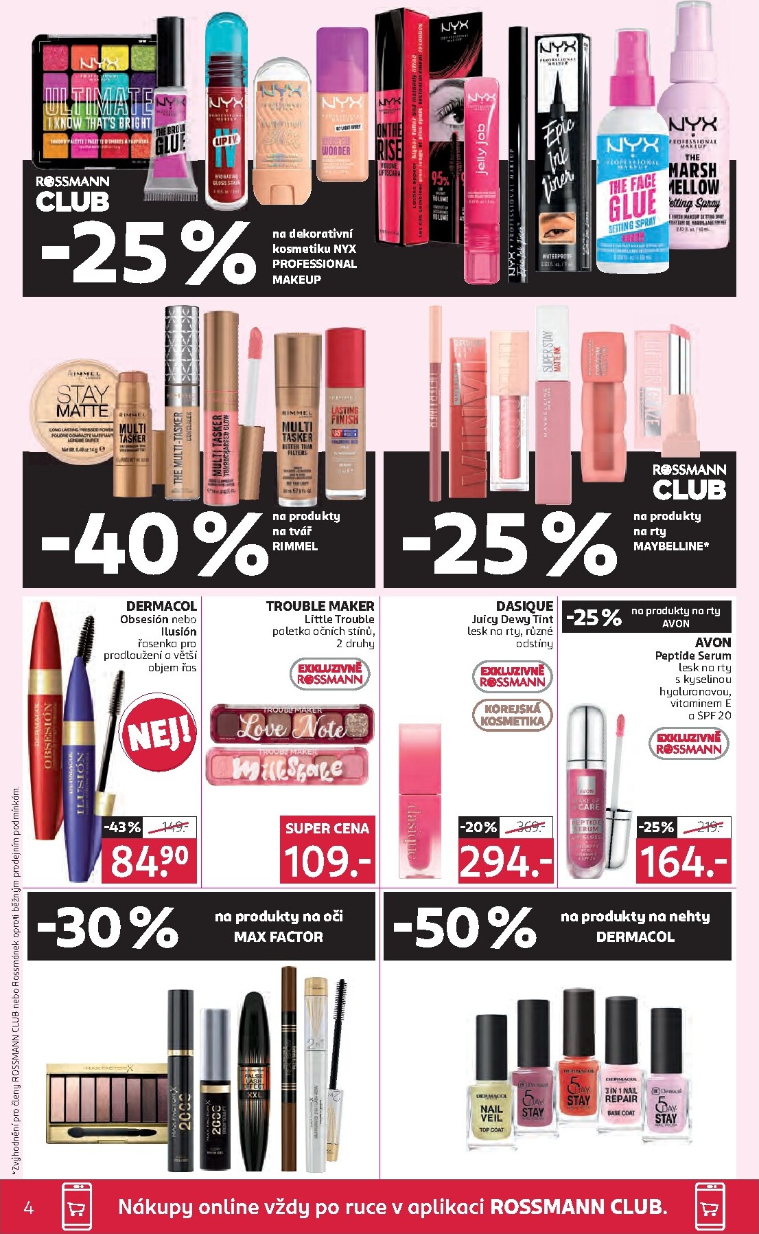 rossmann - ROSSMANN leták platný od středy 25.02.2026 do úterý 10.03.2026 - page: 4