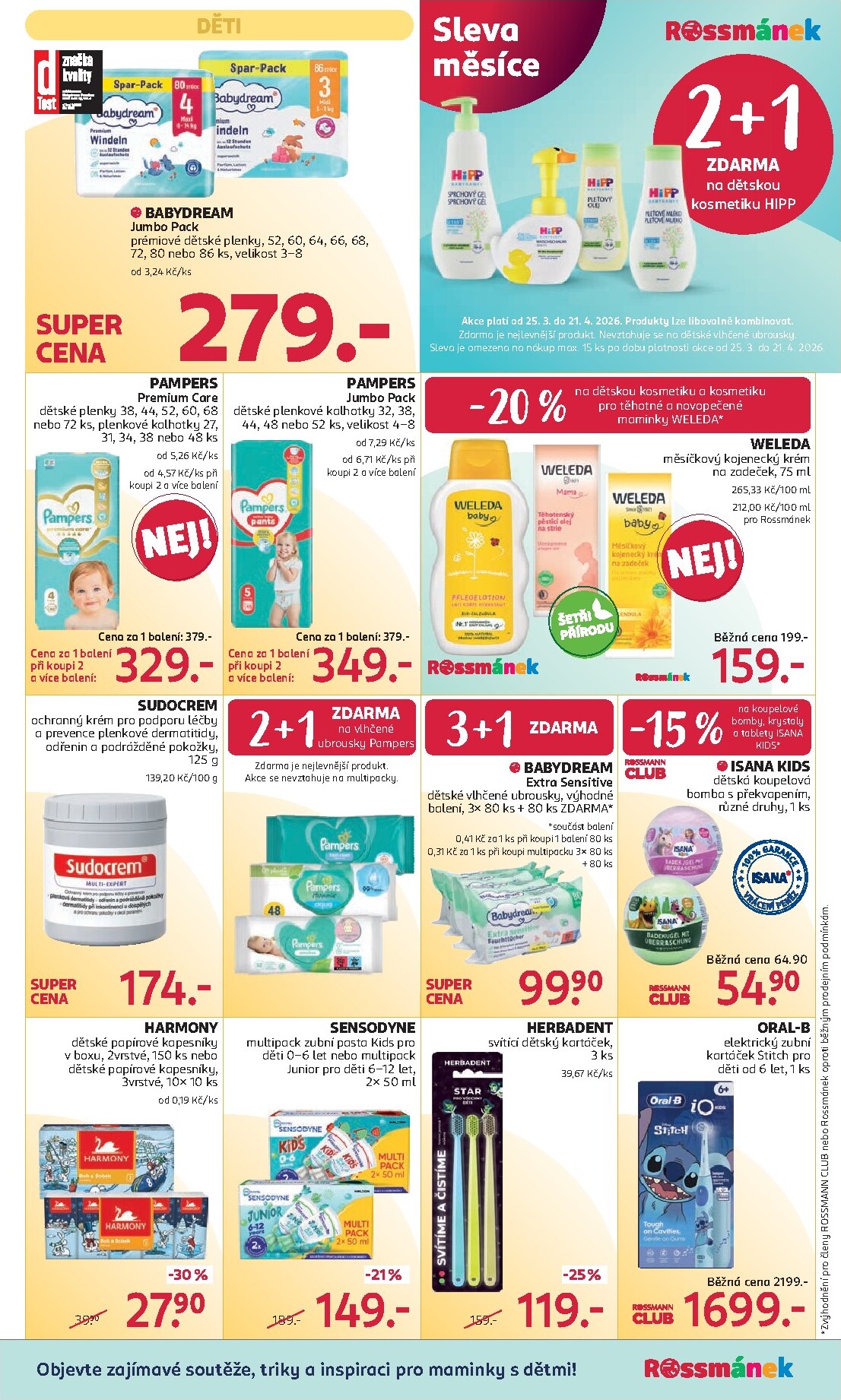 rossmann - ROSSMANN leták platný od středy 25.03.2026 do úterý 07.04.2026 - page: 17