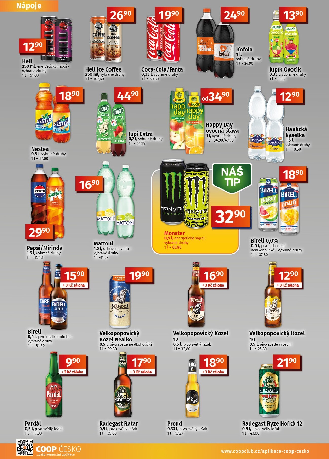 coop - Aktuální Coop Tuty a Tip Menu leták platný od středy 23.09.2026 do úterý 06.10.2026 - page: 8