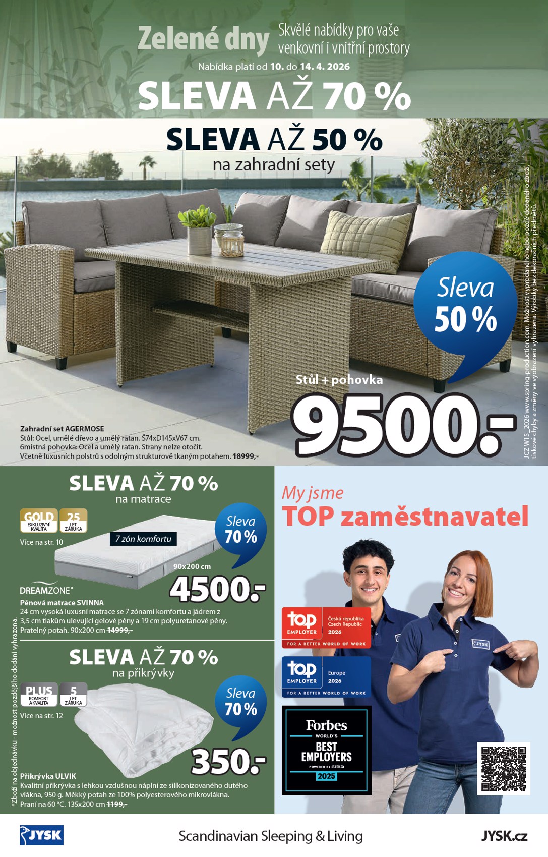 jysk - Aktuální JYSK - Slevy až 70 % leták platný od pátku 10.04.2026 do úterý 14.04.2026 - page: 16