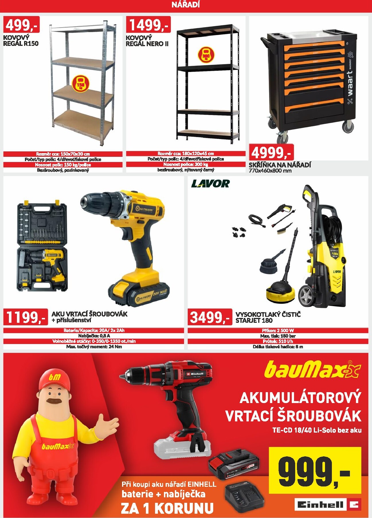 baumax - Baumax leták platný od neděle 01.03.2026 do úterý 31.03.2026 - page: 17