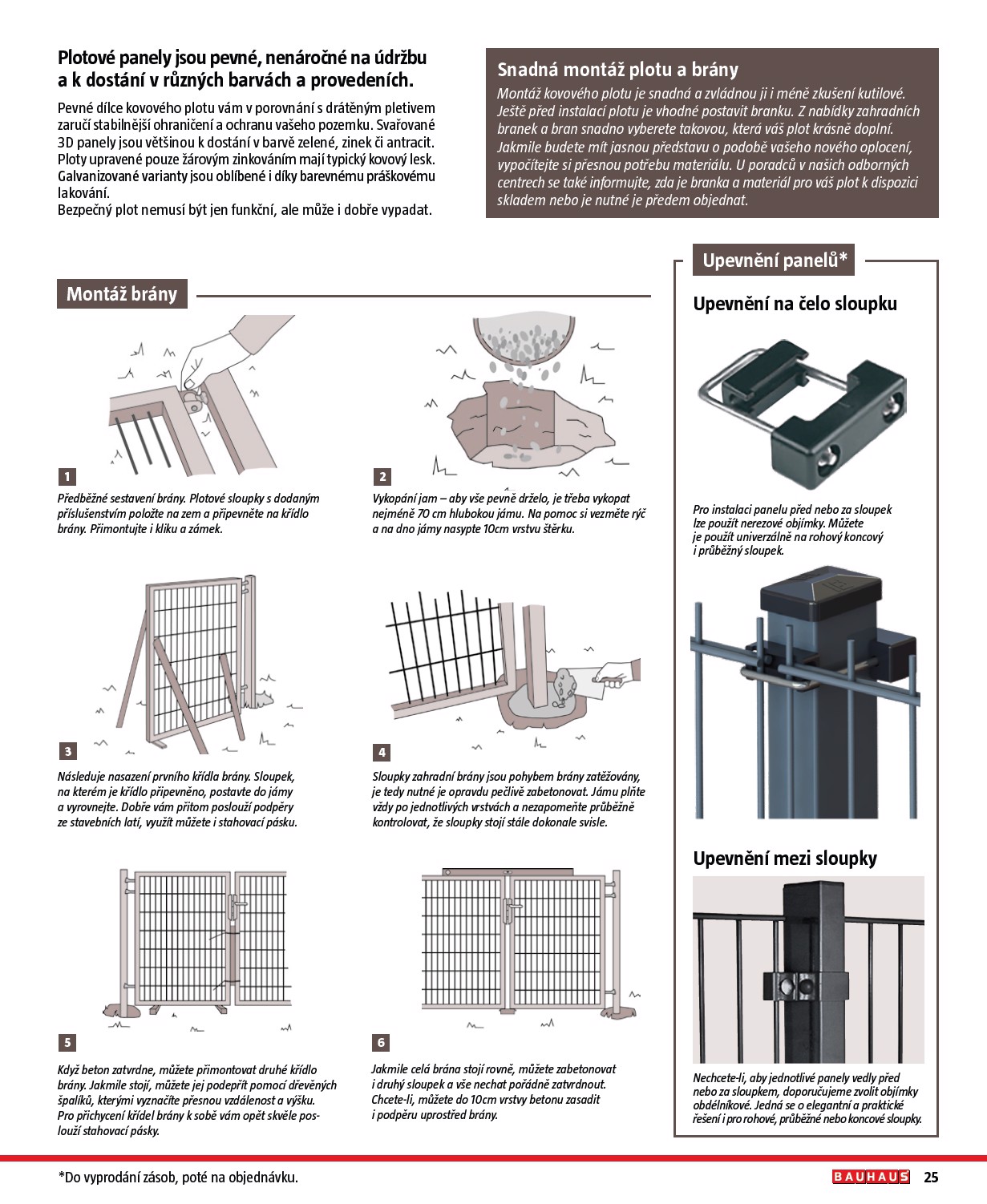 bauhaus - Bauhaus - Katalog Ploty a stínění leták platný od úterý 17.03.2026 do soboty 31.10.2026 - page: 25