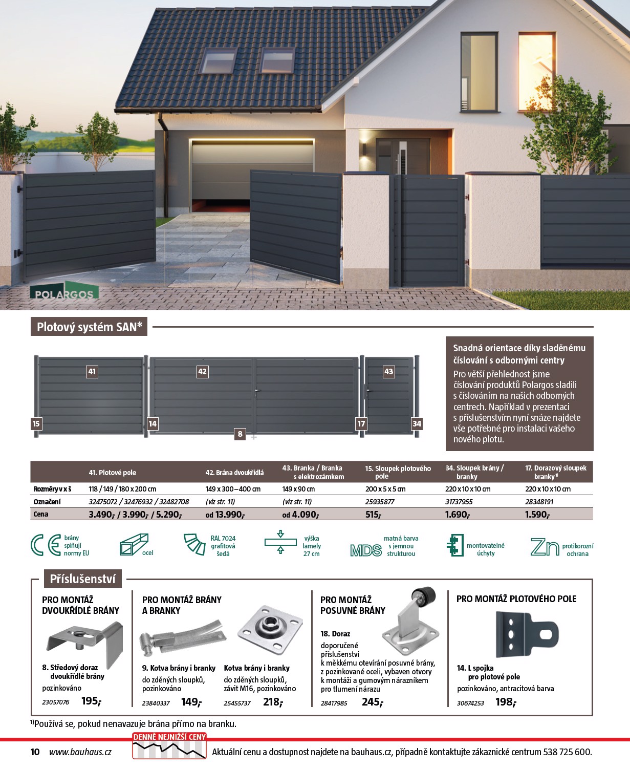 bauhaus - Bauhaus - Katalog Ploty a stínění leták platný od úterý 17.03.2026 do soboty 31.10.2026 - page: 10