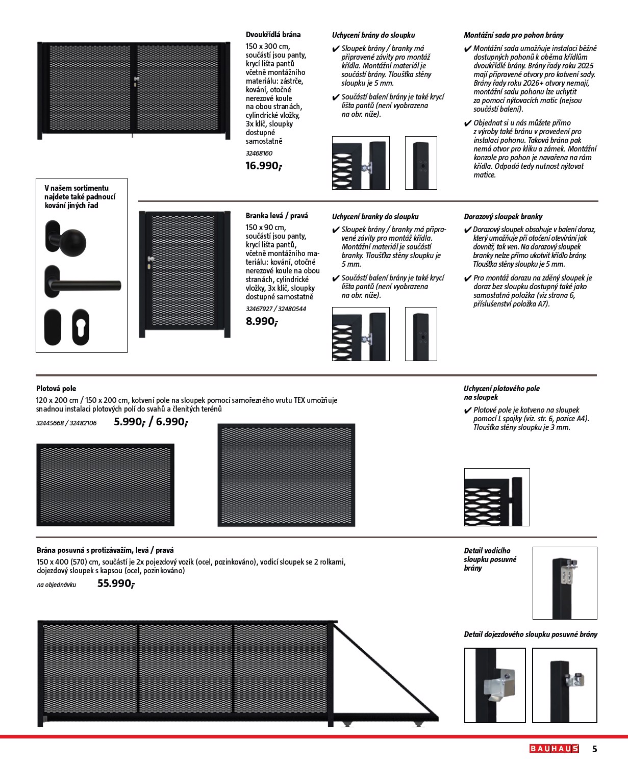 bauhaus - Bauhaus - Katalog Ploty a stínění leták platný od úterý 17.03.2026 do soboty 31.10.2026 - page: 5