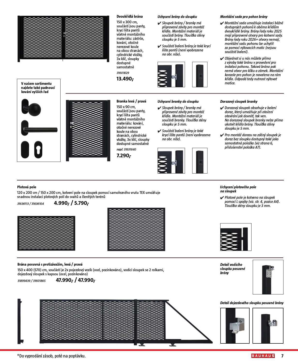 bauhaus - Bauhaus - Katalog Ploty a stínění leták platný od úterý 17.03.2026 do soboty 31.10.2026 - page: 7