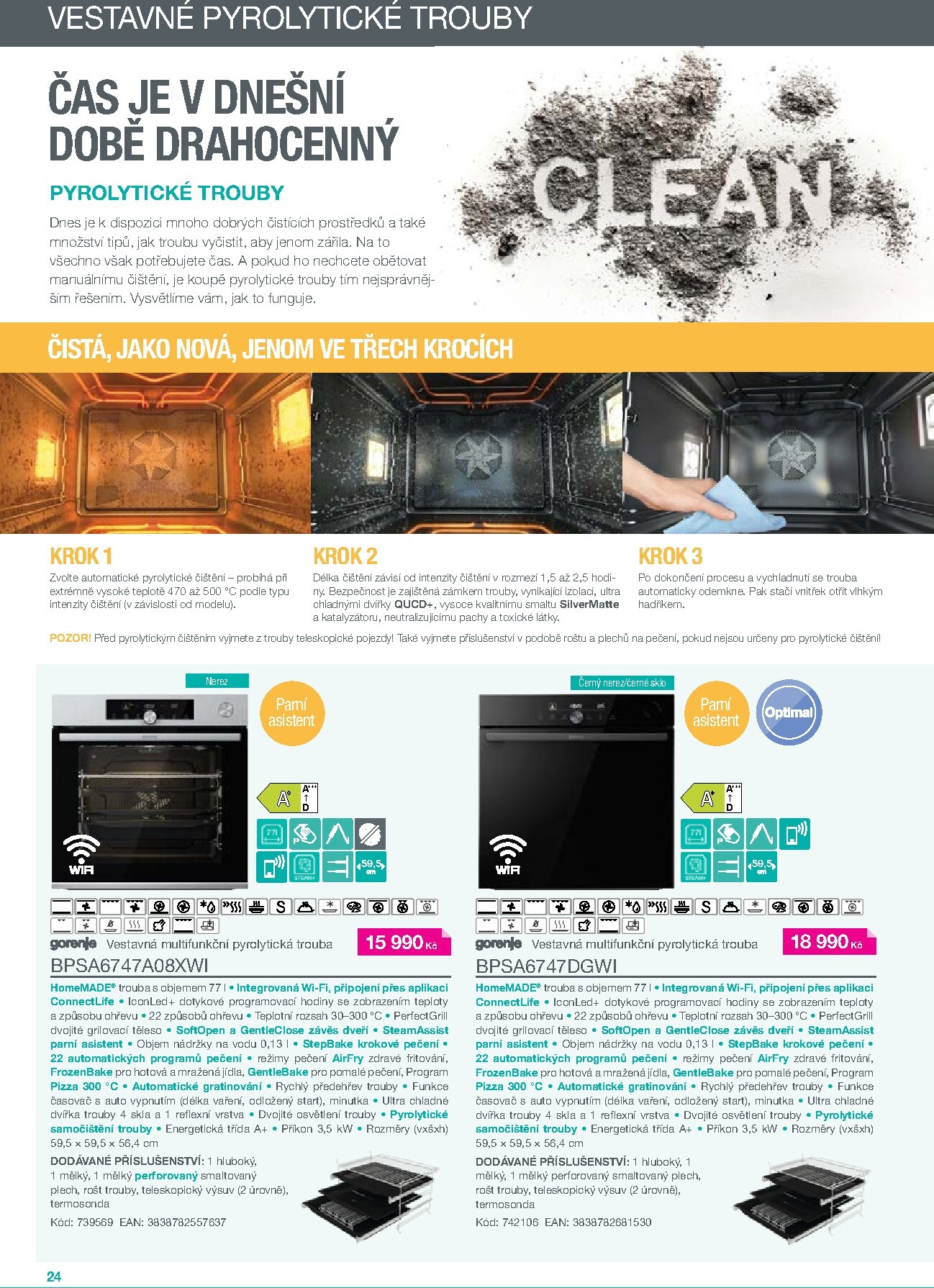 mobelix - Aktuální Möbelix - Gorenje leták platný od čtvrtka 01.01.2026 do čtvrtka 31.12.2026 - page: 24