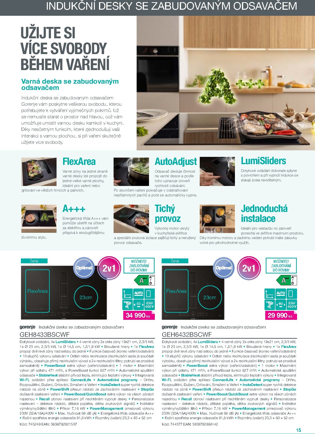 mobelix - Aktuální Möbelix - Gorenje leták platný od čtvrtka 01.01.2026 do čtvrtka 31.12.2026 - page: 15