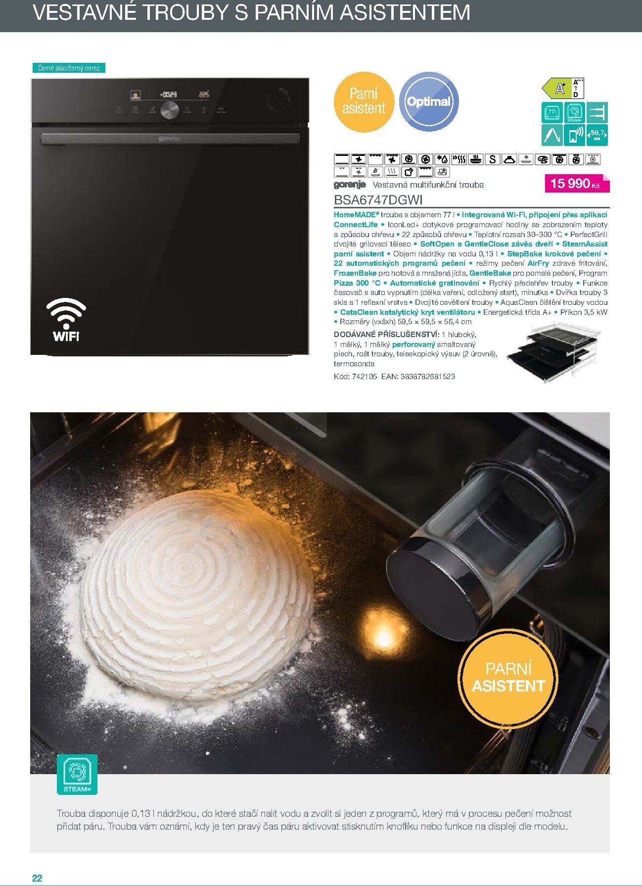 mobelix - Aktuální Möbelix - Gorenje leták platný od čtvrtka 01.01.2026 do čtvrtka 31.12.2026 - page: 22