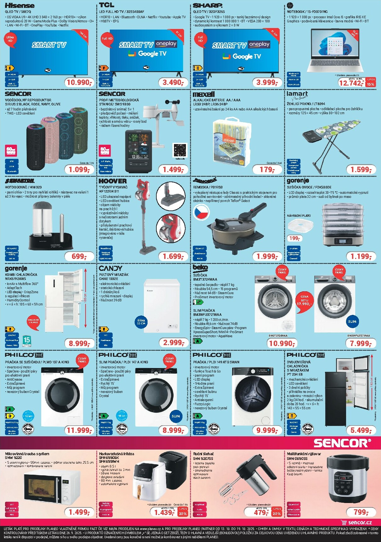 planeo-elektro - Aktuální leták Planeo od 13.10. do 19.10. - page: 8