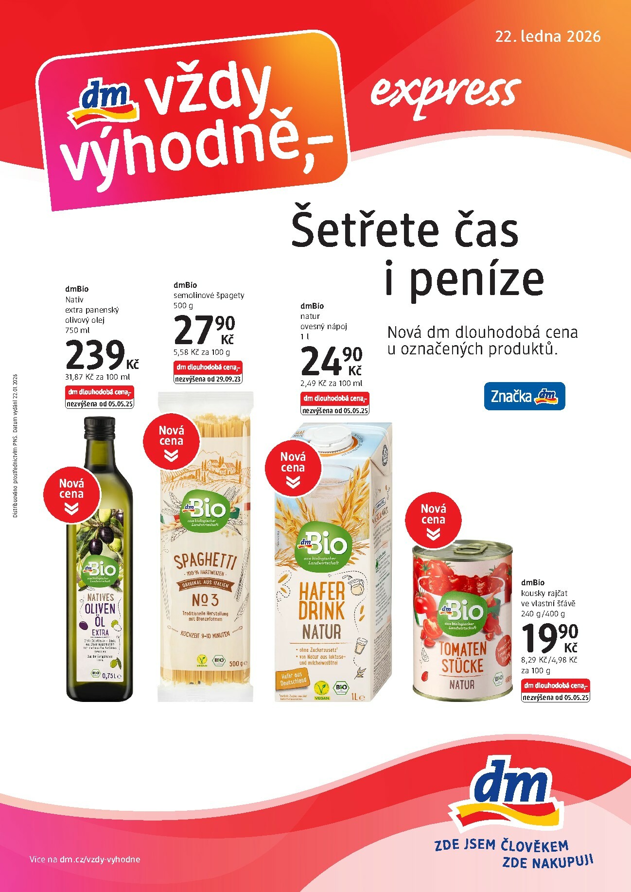 dm-drogerie - dm drogerie - express leták platný od 22.01. do 03.02.