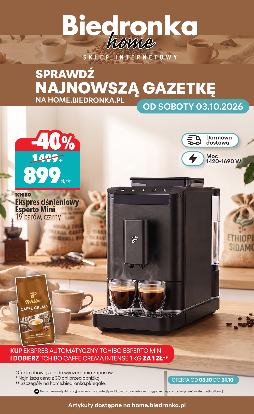biedronka - Aktuální Biedronka - Home leták platný od soboty 03.10.2026 do soboty 31.10.2026