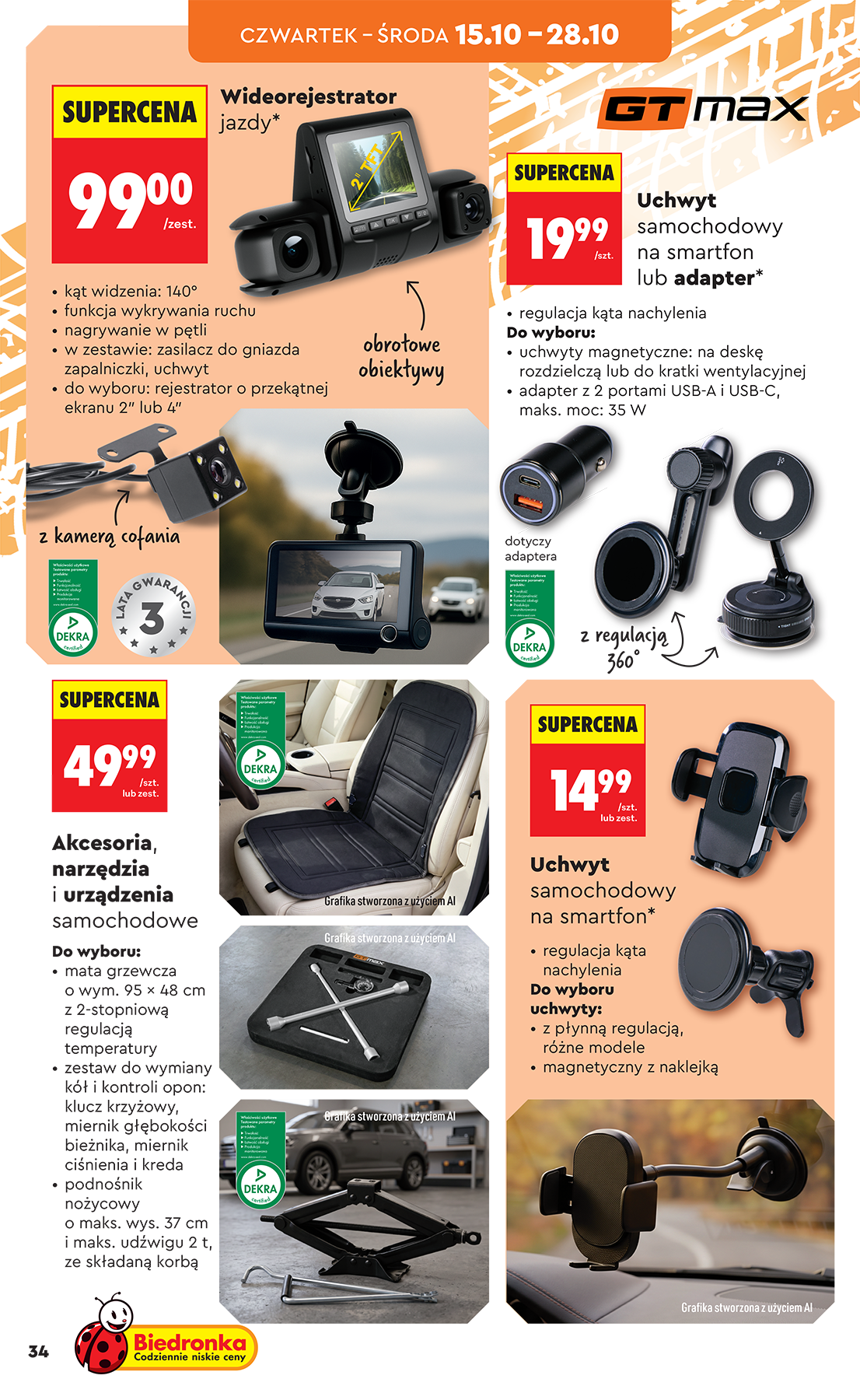 biedronka - Biedronka - Hity i inspiracje leták na příští týden od soboty 10.10.2026 do soboty 24.10.2026 - page: 34