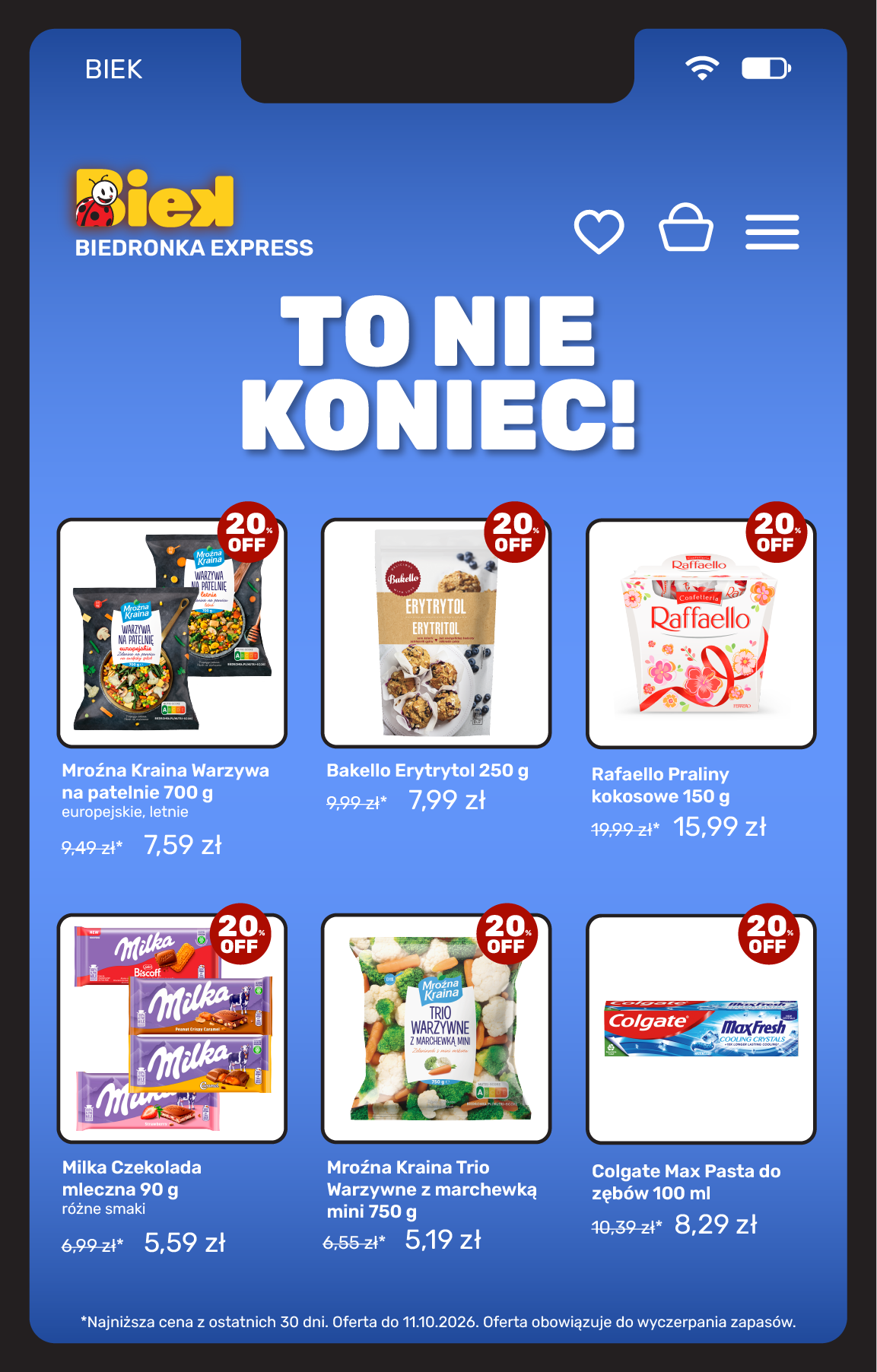 biedronka - Aktuální Biedronka - BIEK leták platný od pátku 09.10.2026 do neděle 11.10.2026 - page: 15