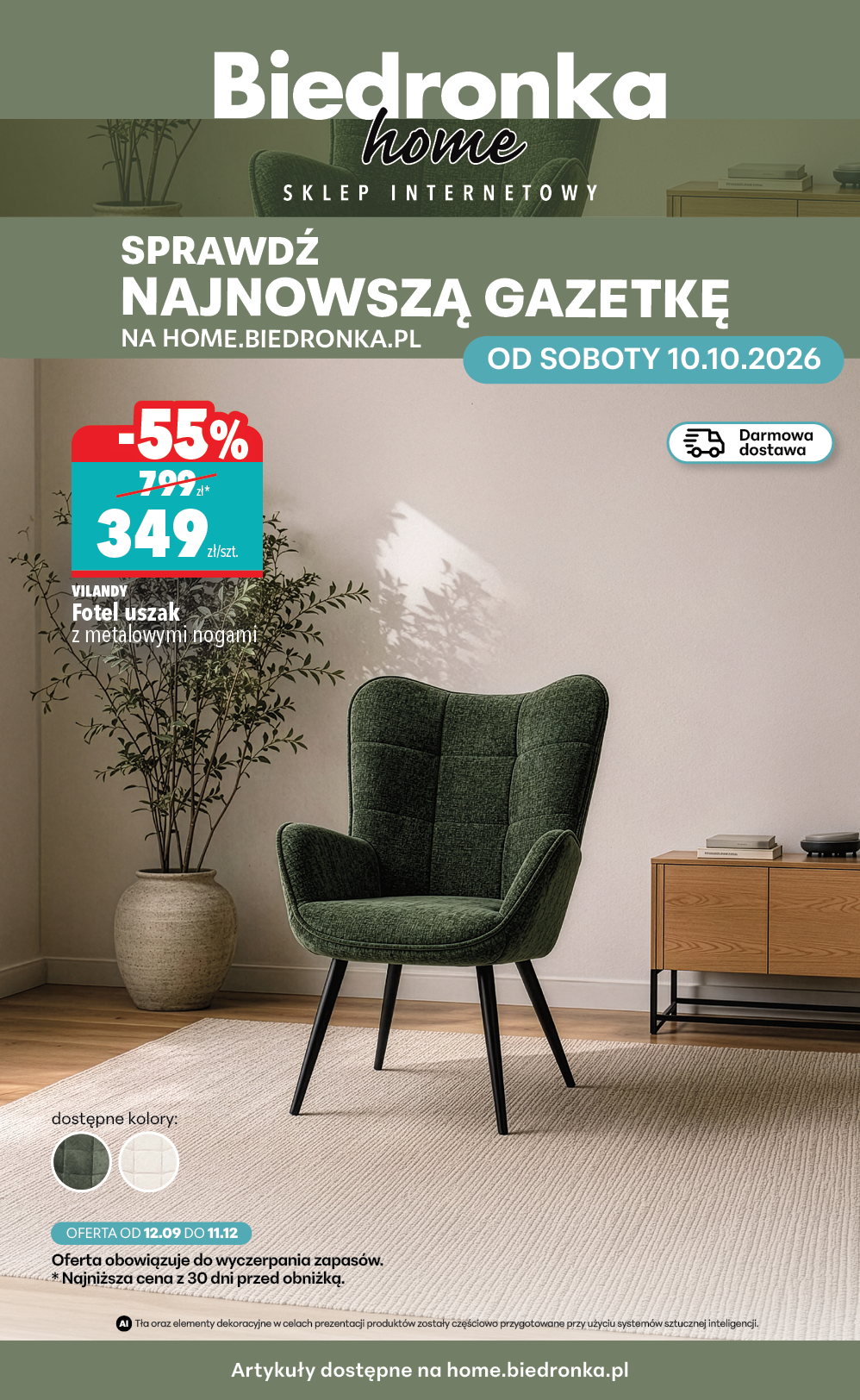 biedronka - Aktuální Biedronka - Home leták platný od soboty 10.10.2026 do soboty 31.10.2026