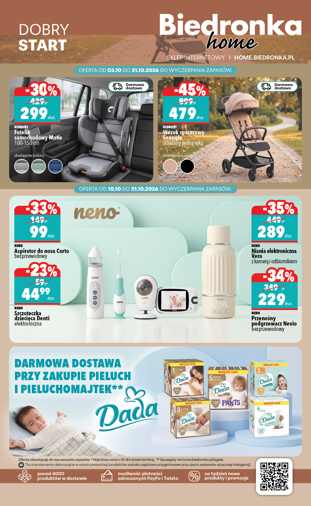 biedronka - Aktuální Biedronka - Home leták platný od soboty 10.10.2026 do soboty 31.10.2026 - page: 3