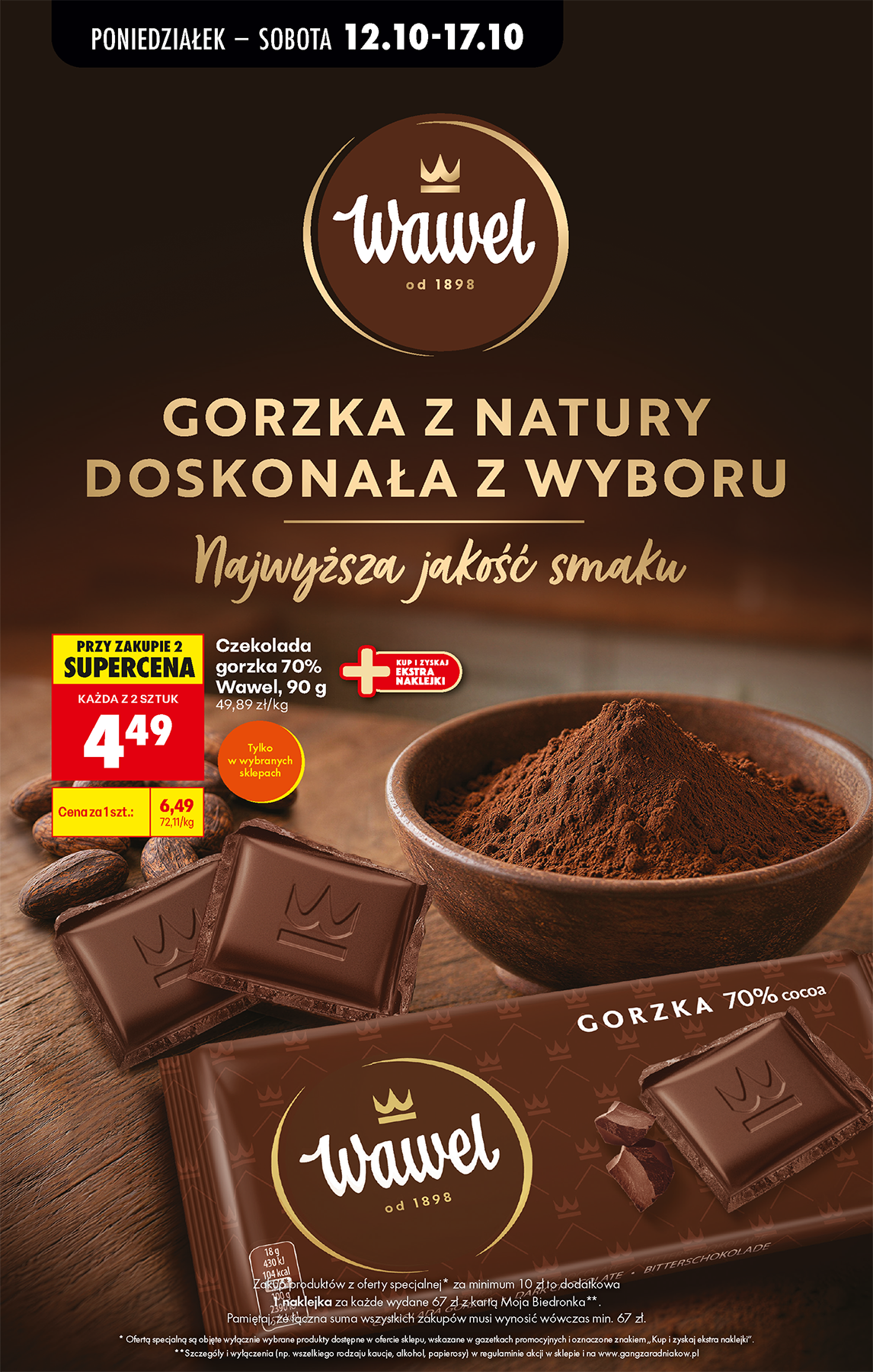 biedronka - Aktuální Biedronka leták platný od pondělí 12.10.2026 do soboty 17.10.2026 - page: 63