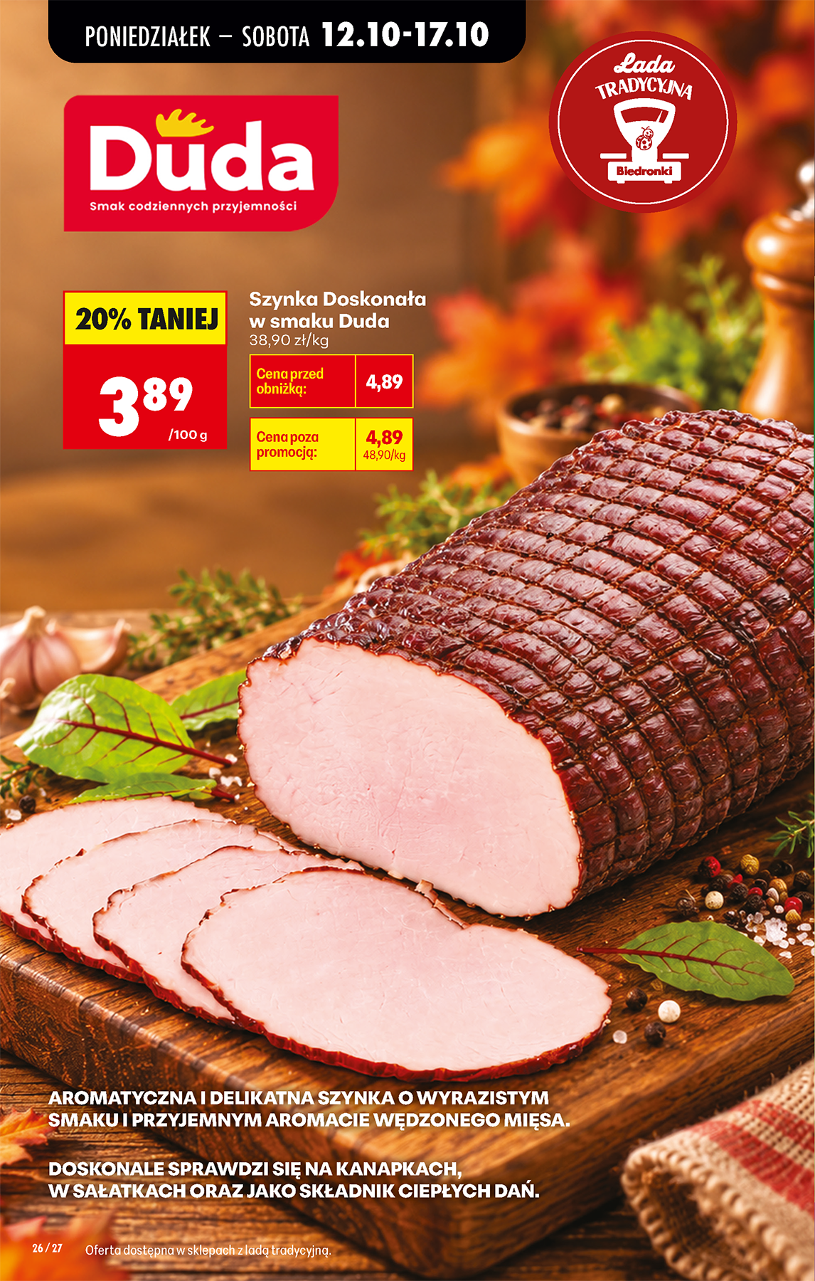 biedronka - Aktuální Biedronka leták platný od pondělí 12.10.2026 do soboty 17.10.2026 - page: 34
