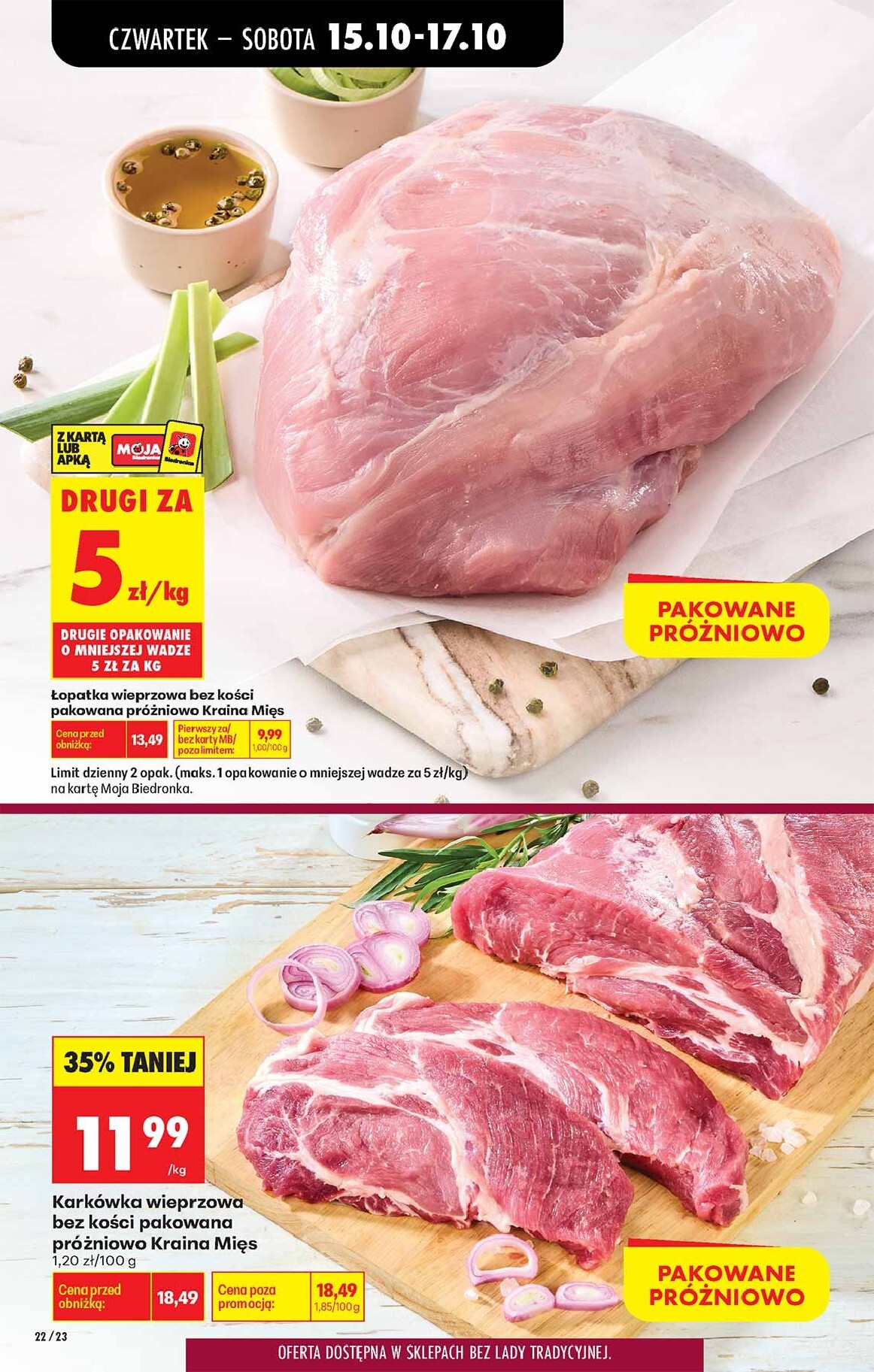 biedronka - Aktuální Biedronka leták platný od čtvrtka 15.10.2026 do středy 21.10.2026 - page: 22