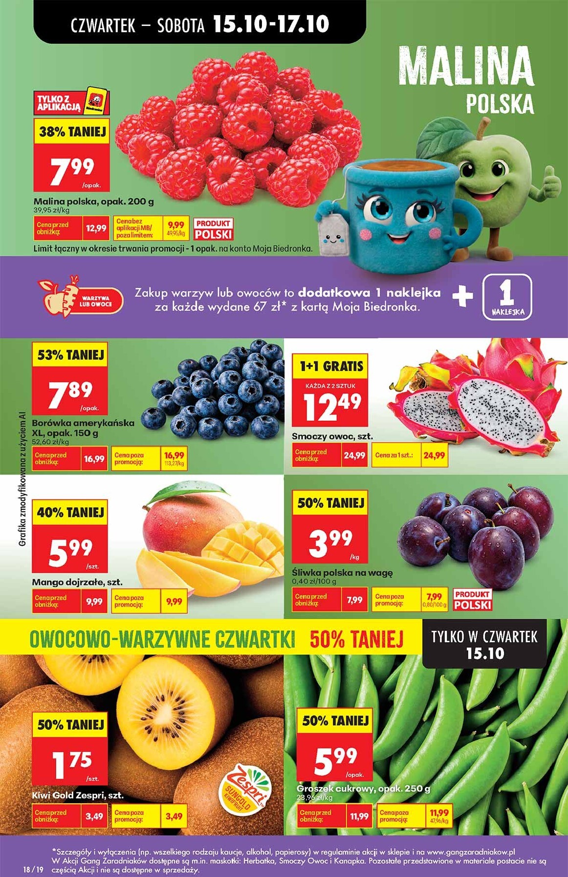 biedronka - Aktuální Biedronka leták platný od čtvrtka 15.10.2026 do středy 21.10.2026 - page: 18