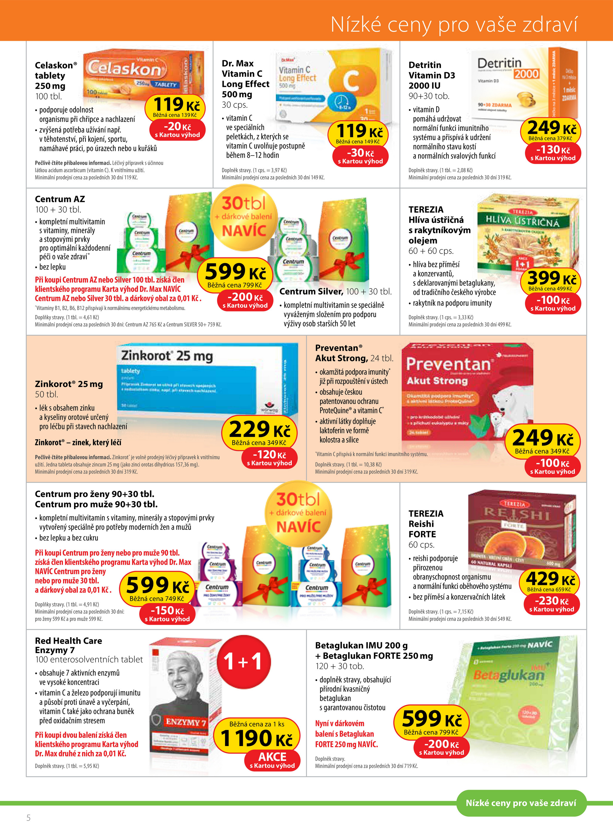 dr-max - Aktuální leták Dr. Max od 01.11. do 30.11. - page: 5