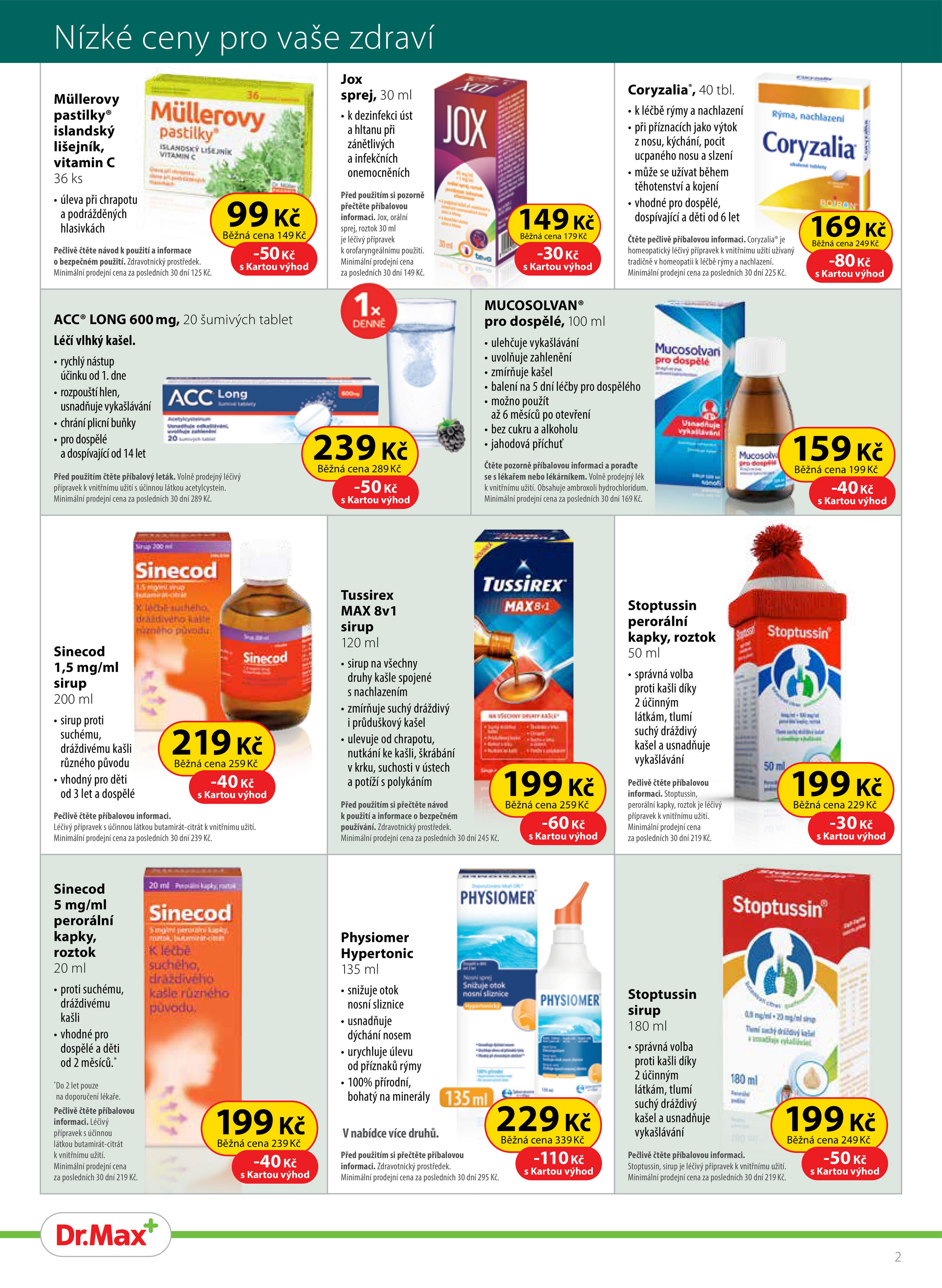 dr-max - Aktuální leták Dr. Max od 01.11. do 30.11. - page: 2