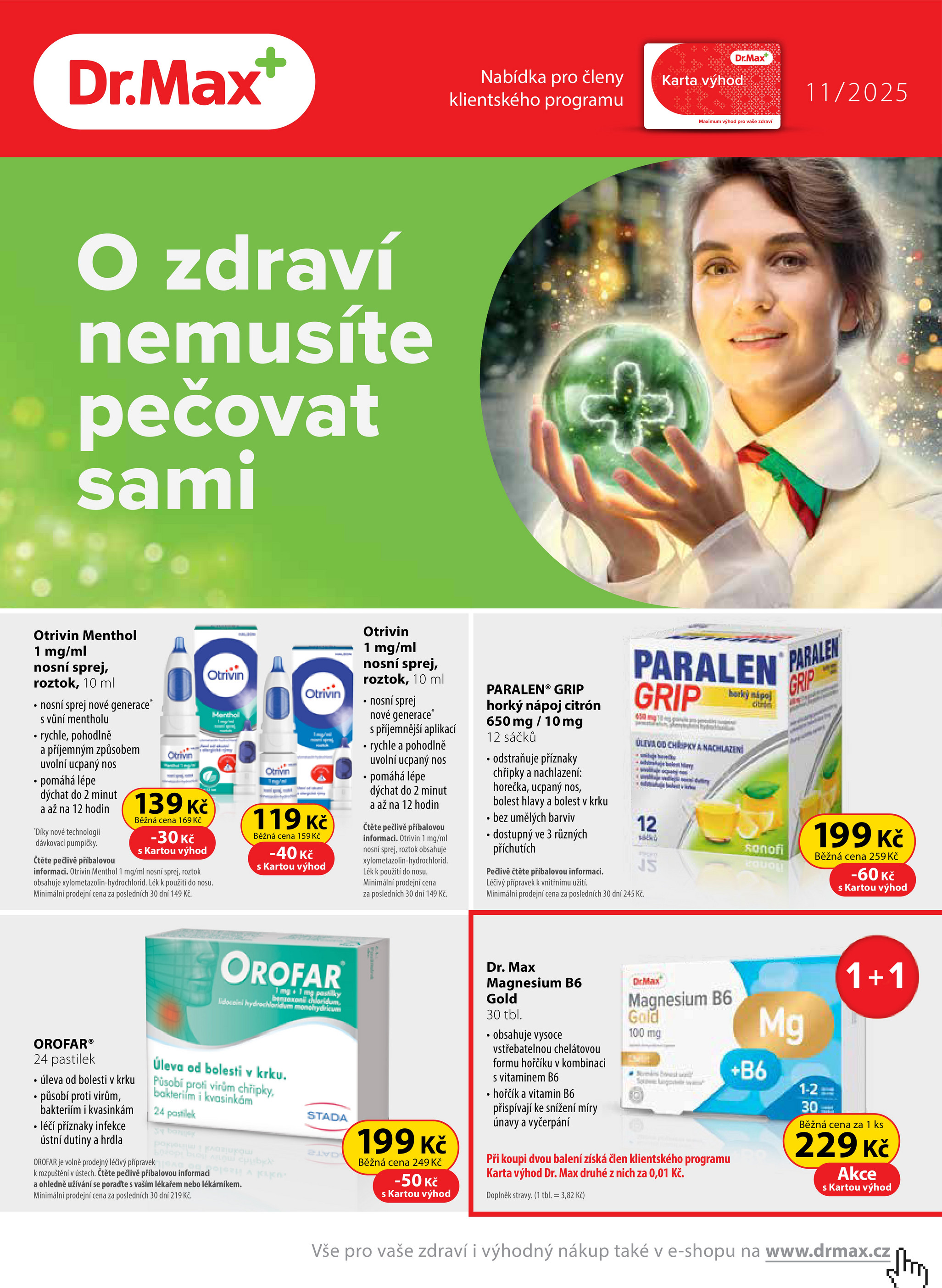dr-max - Aktuální leták Dr. Max od 01.11. do 30.11.