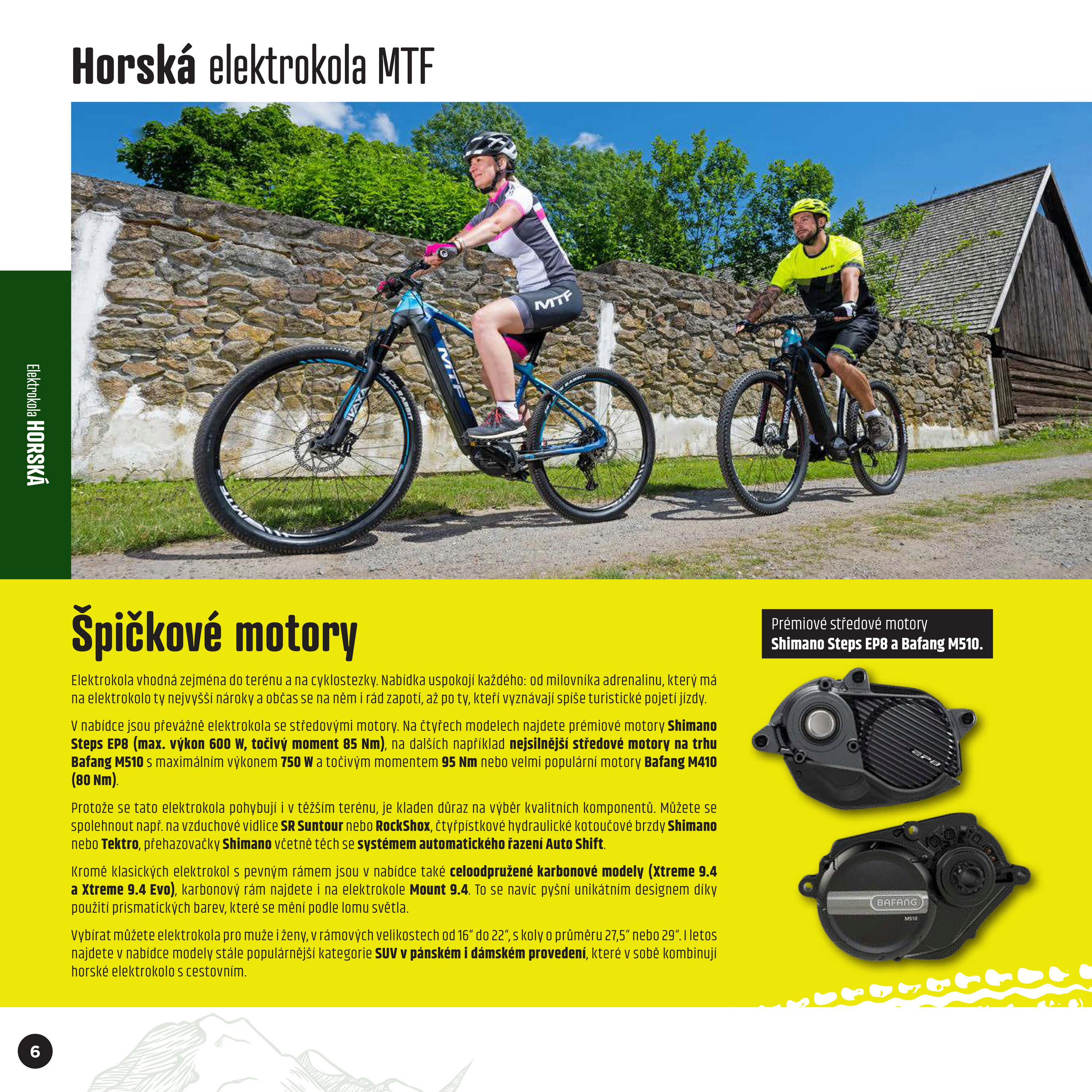 mountfield - Aktuální leták Mountfield - Katalog elektrokol od 01.01. do 31.12. - page: 6
