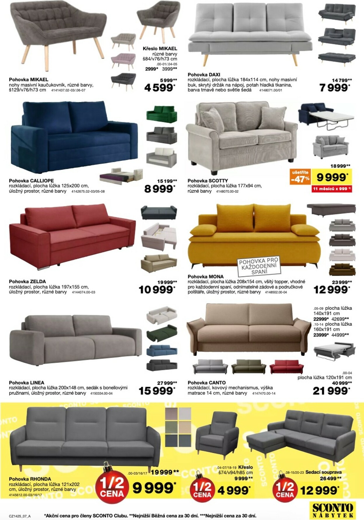 sconto-nabytek - Aktuální leták SCONTO Nábytek od 05.11. do 25.11. - page: 5