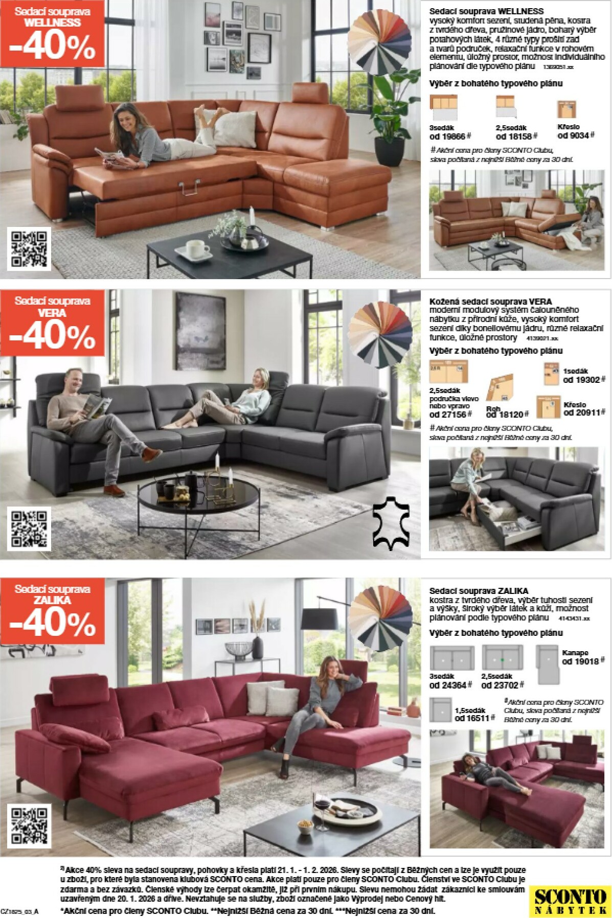 sconto-nabytek - Aktuální leták SCONTO Nábytek od 21.01. do 10.02. - page: 3