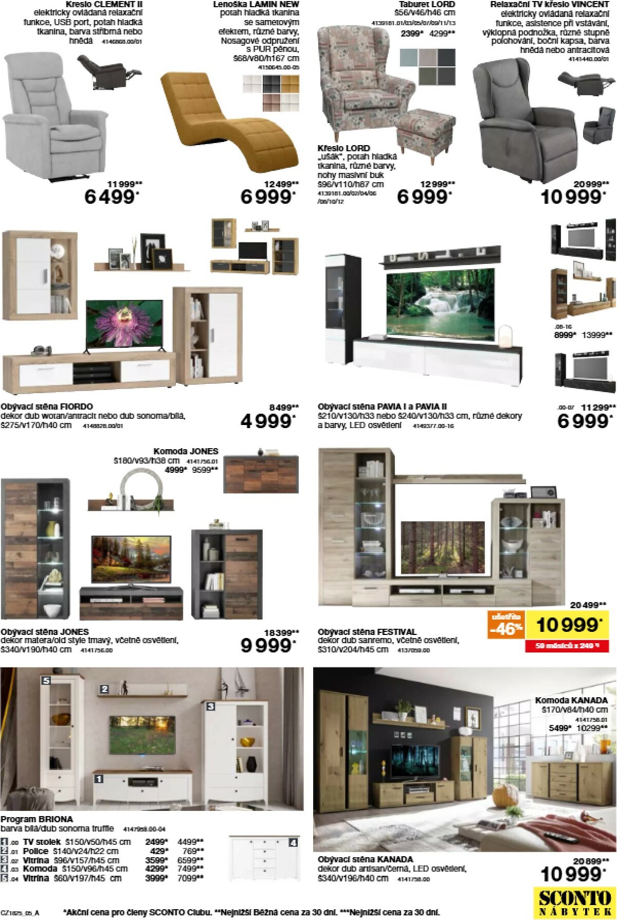 sconto-nabytek - Aktuální leták SCONTO Nábytek od 21.01. do 10.02. - page: 5