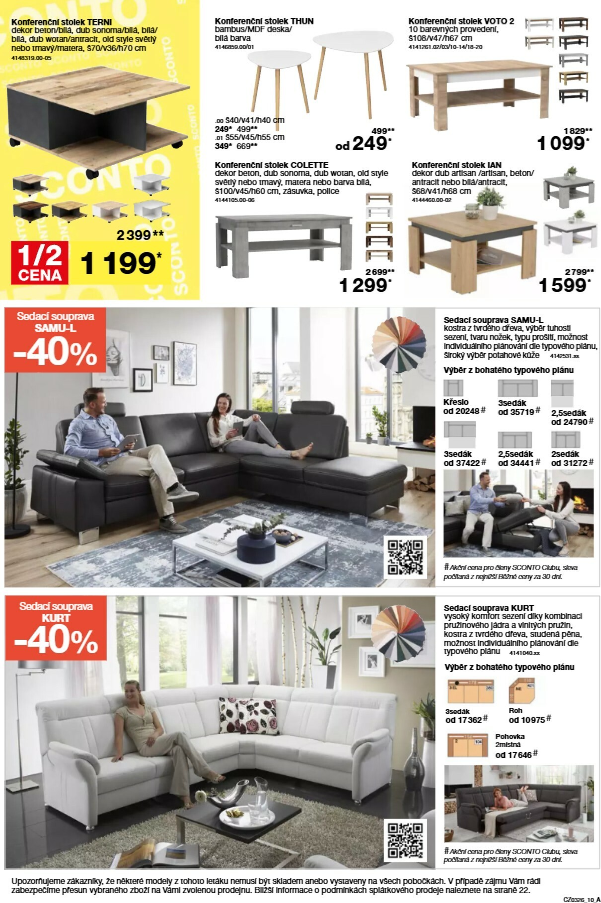 sconto-nabytek - SCONTO Nábytek leták platný od středy 11.02.2026 do úterý 03.03.2026 - page: 10