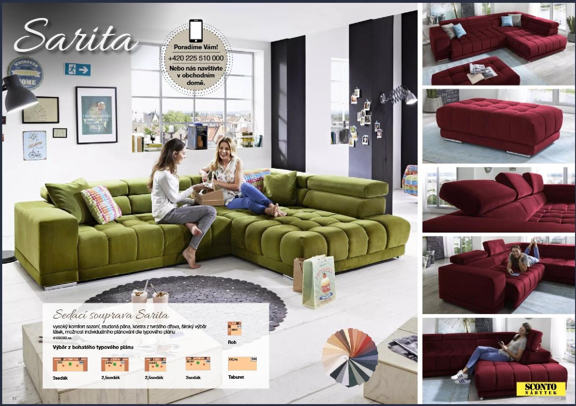 sconto-nabytek - SCONTO Nábytek - Sedací soupravy leták platný od úterý 24.02.2026 do čtvrtka 31.12.2026 - page: 17
