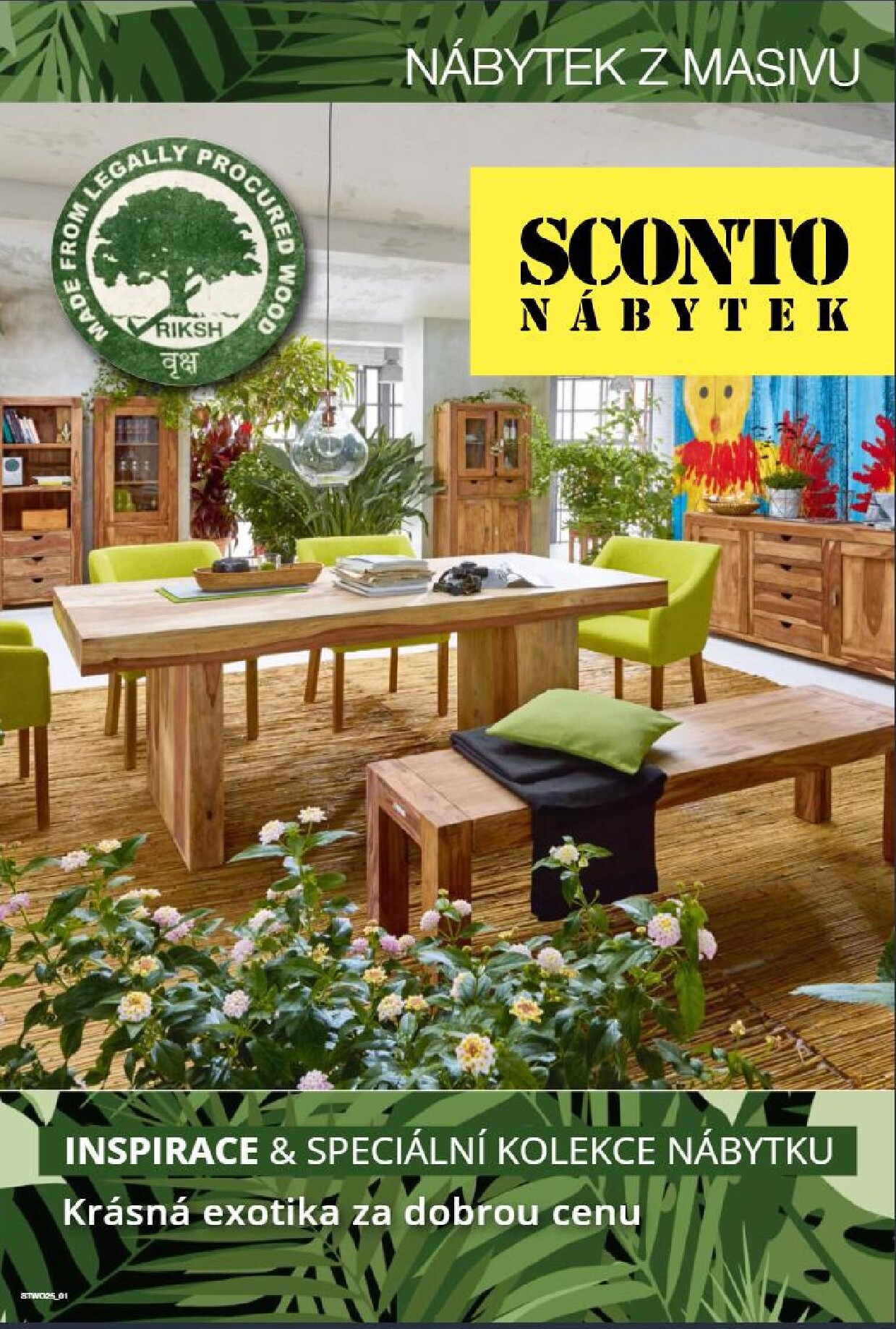 sconto-nabytek - SCONTO Nábytek - Nábytek z masivu leták platný od neděle 01.03.2026 do čtvrtka 31.12.2026