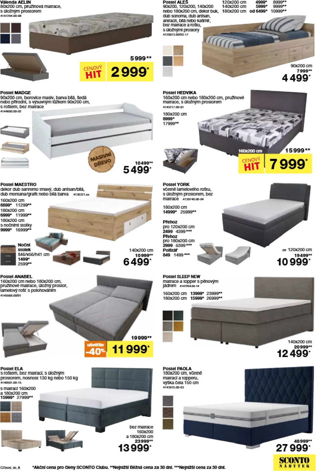 sconto-nabytek - SCONTO Nábytek leták platný od středy 25.03.2026 do úterý 21.04.2026 - page: 5