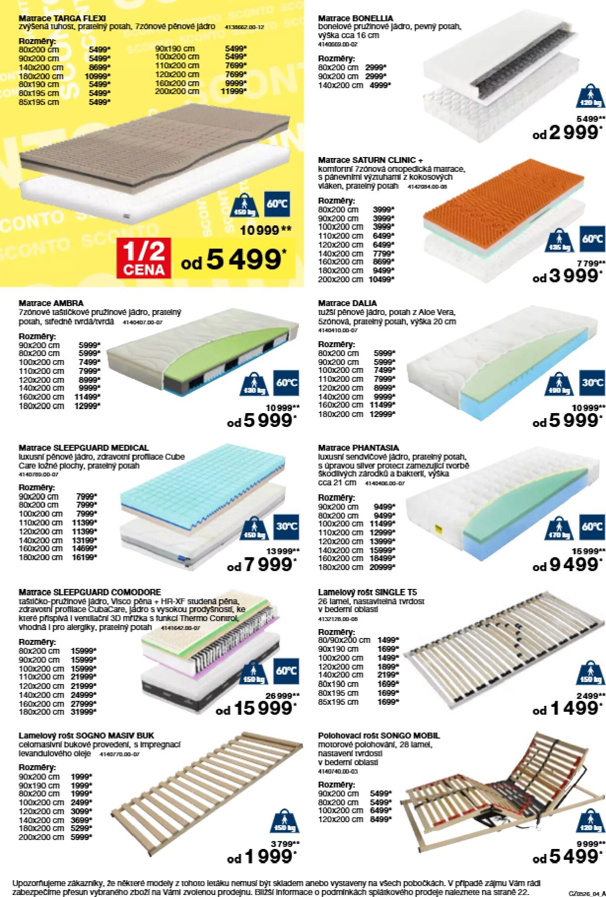sconto-nabytek - SCONTO Nábytek leták platný od středy 25.03.2026 do úterý 21.04.2026 - page: 4