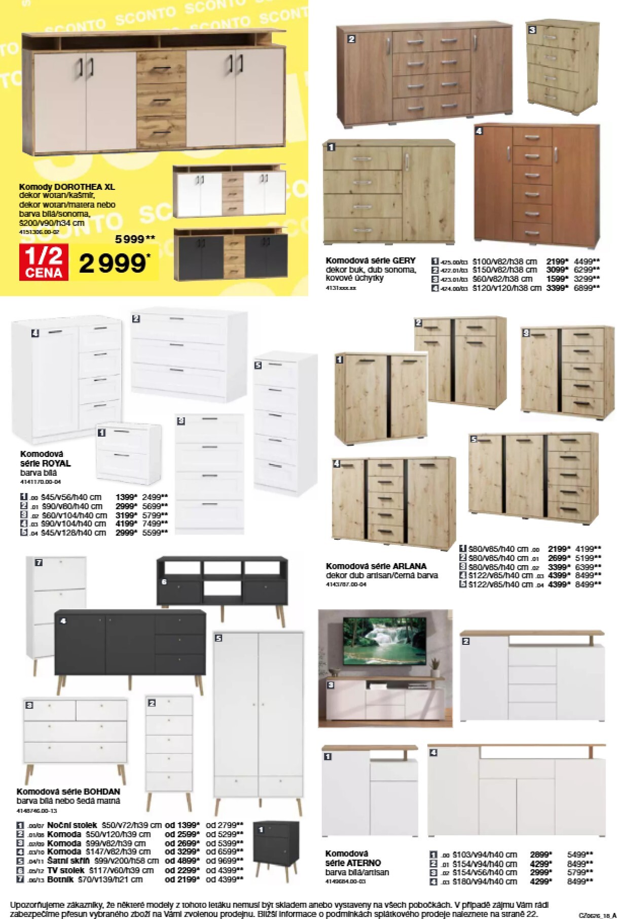 sconto-nabytek - Aktuální SCONTO Nábytek leták platný od středy 22.04.2026 do úterý 19.05.2026 - page: 18