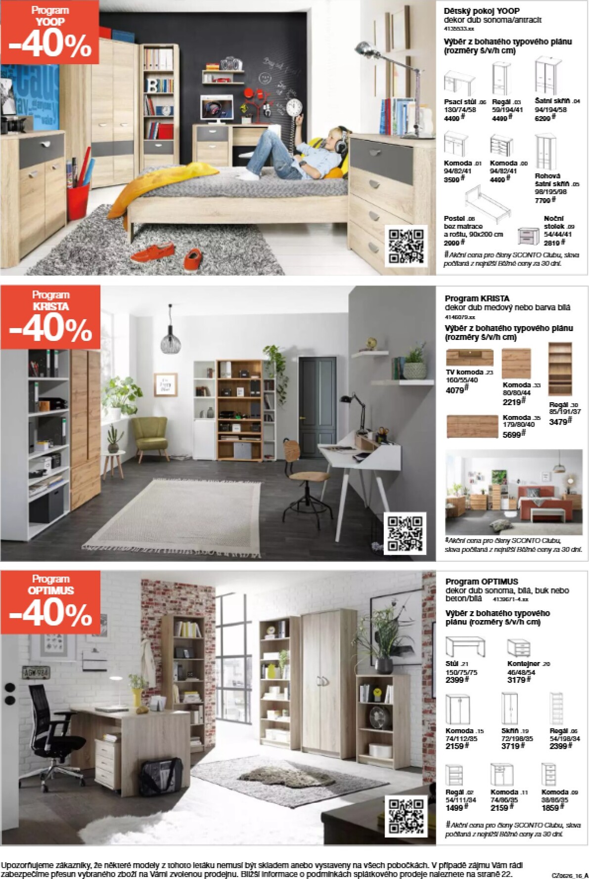 sconto-nabytek - Aktuální SCONTO Nábytek leták platný od středy 22.04.2026 do úterý 19.05.2026 - page: 16